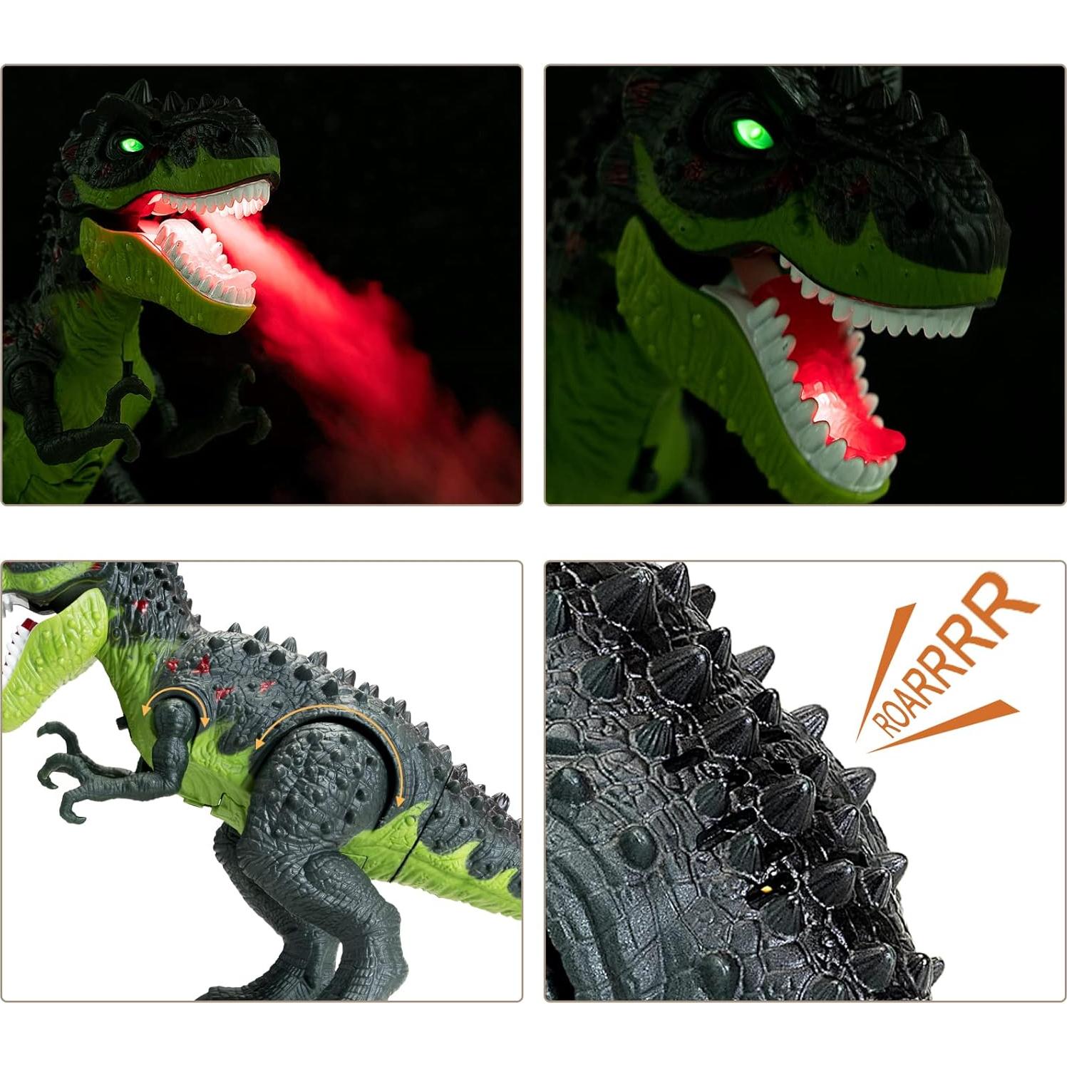 Juguete Dinosaurio Eléctrico T-Rex Caminante con Sonido