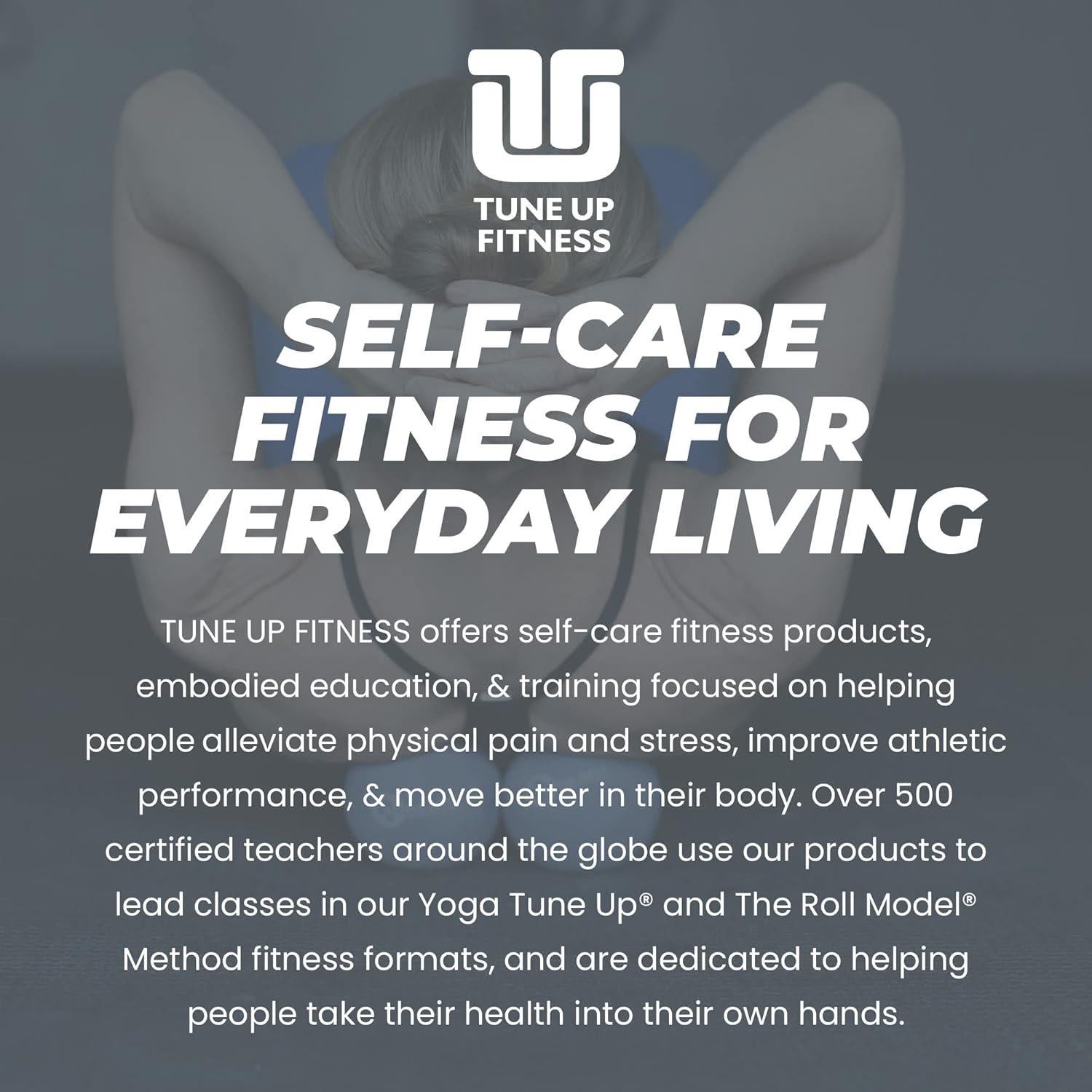 Bola de Masaje ALPHA Tune Up Fitness 8.9 cm para Liberación Miofascial