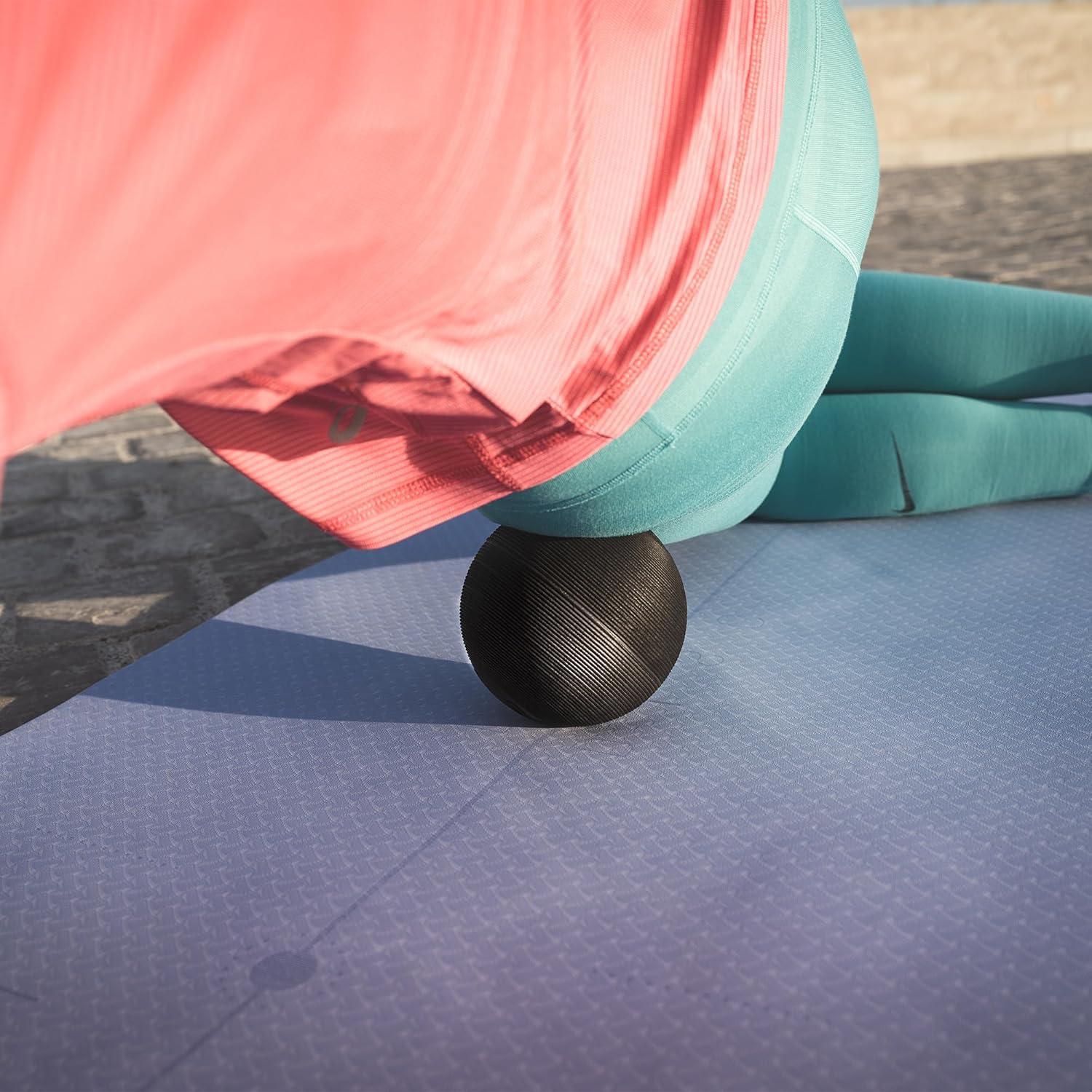 Pelota de Espuma Tiger Tail 5.0 para Masaje Muscular - Alivio Caderas, Espalda y Glúteos