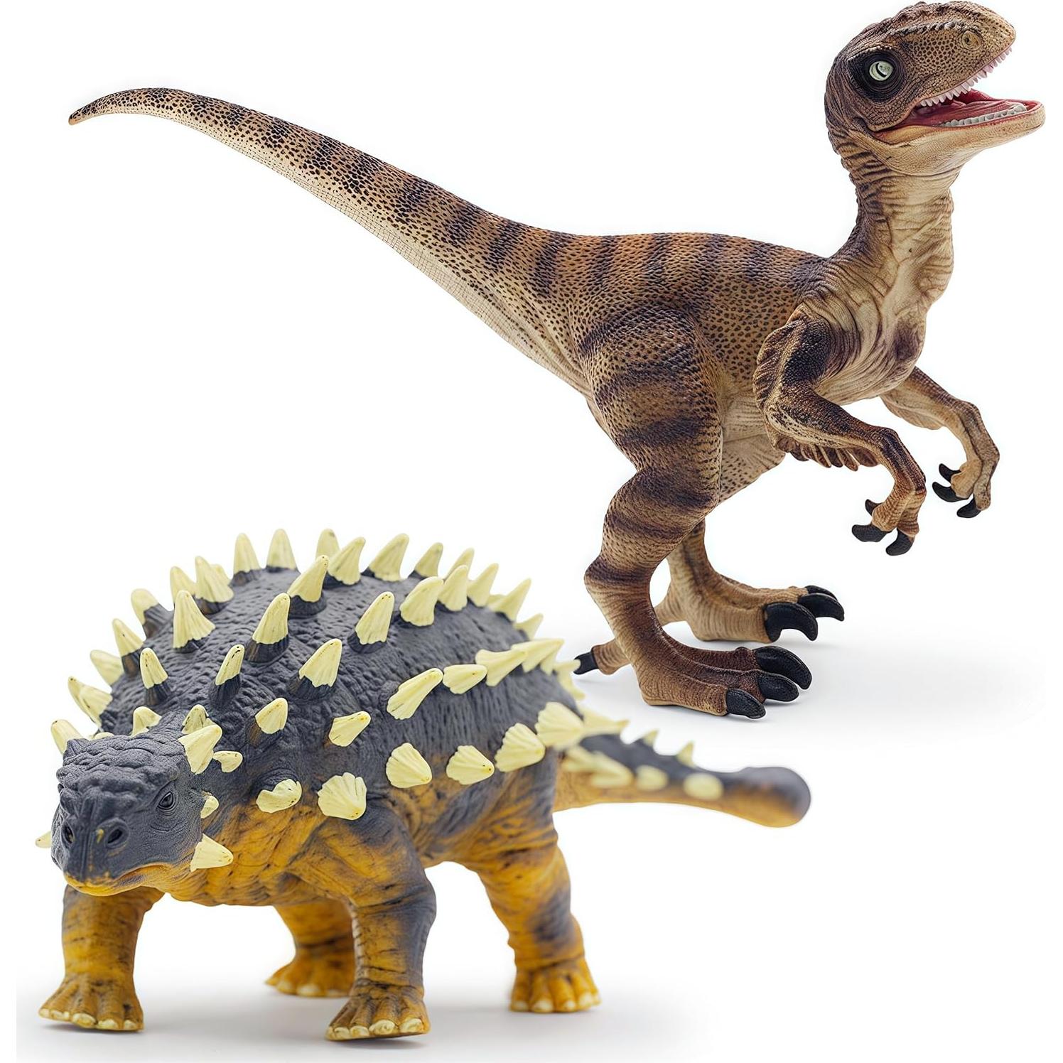 Figuras de Dinosaurios Gemini&Genius 2 Piezas Realistas