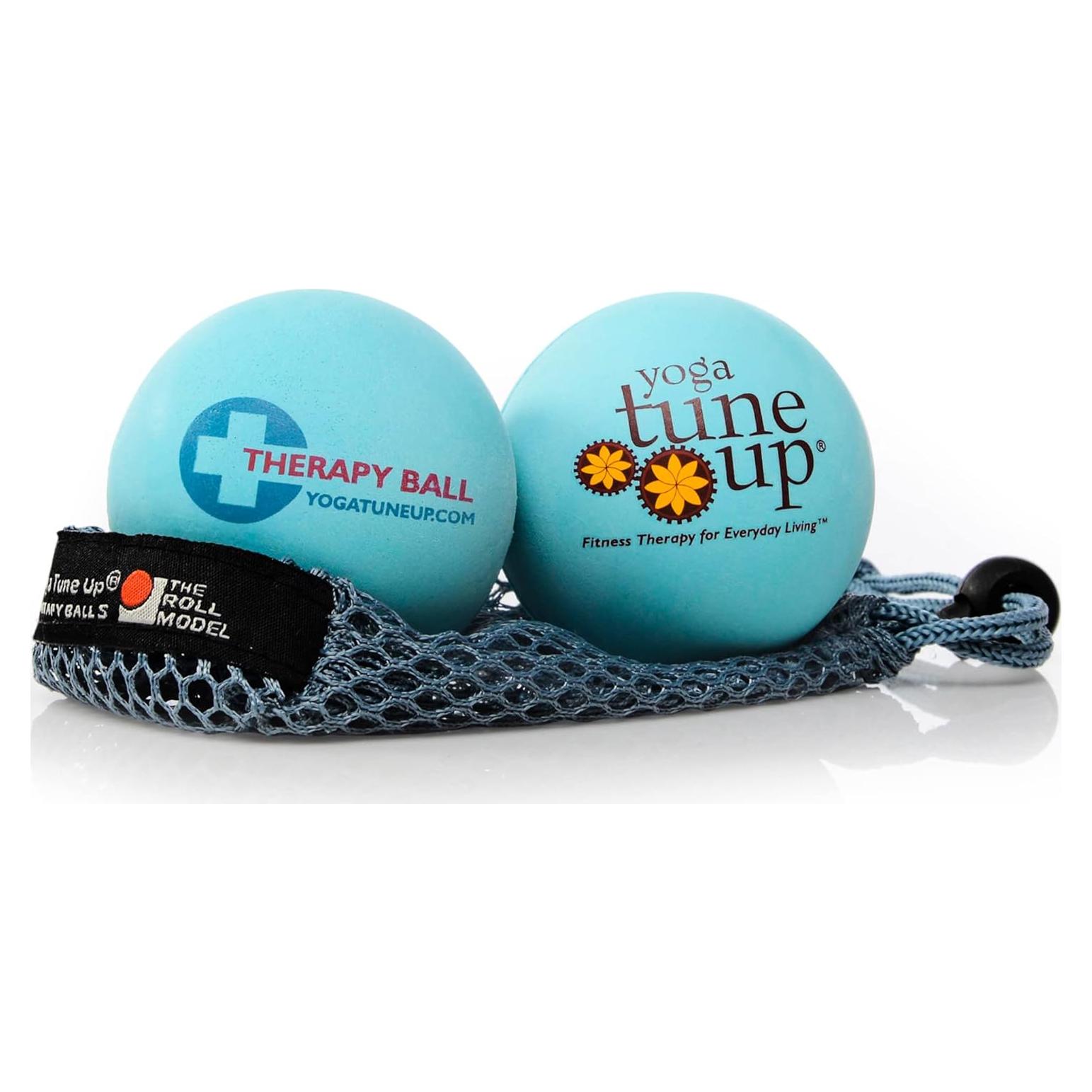 Bolas de Masaje Terapéutico Yoga Tune Up - 2.5" Azul Acuático
