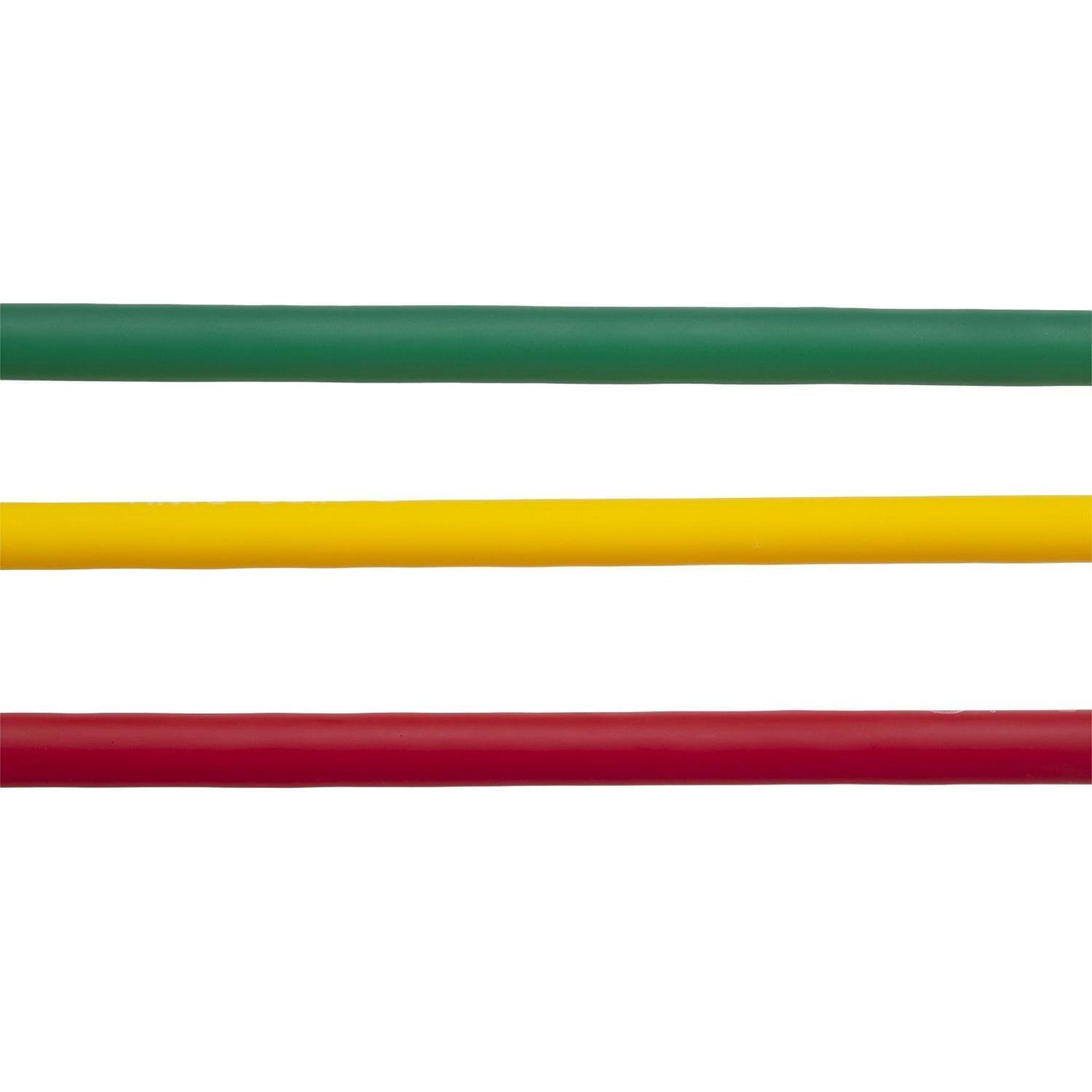 Tubo de Resistencia Theraband Profesional 1.5m Amarillo Rojo Verde