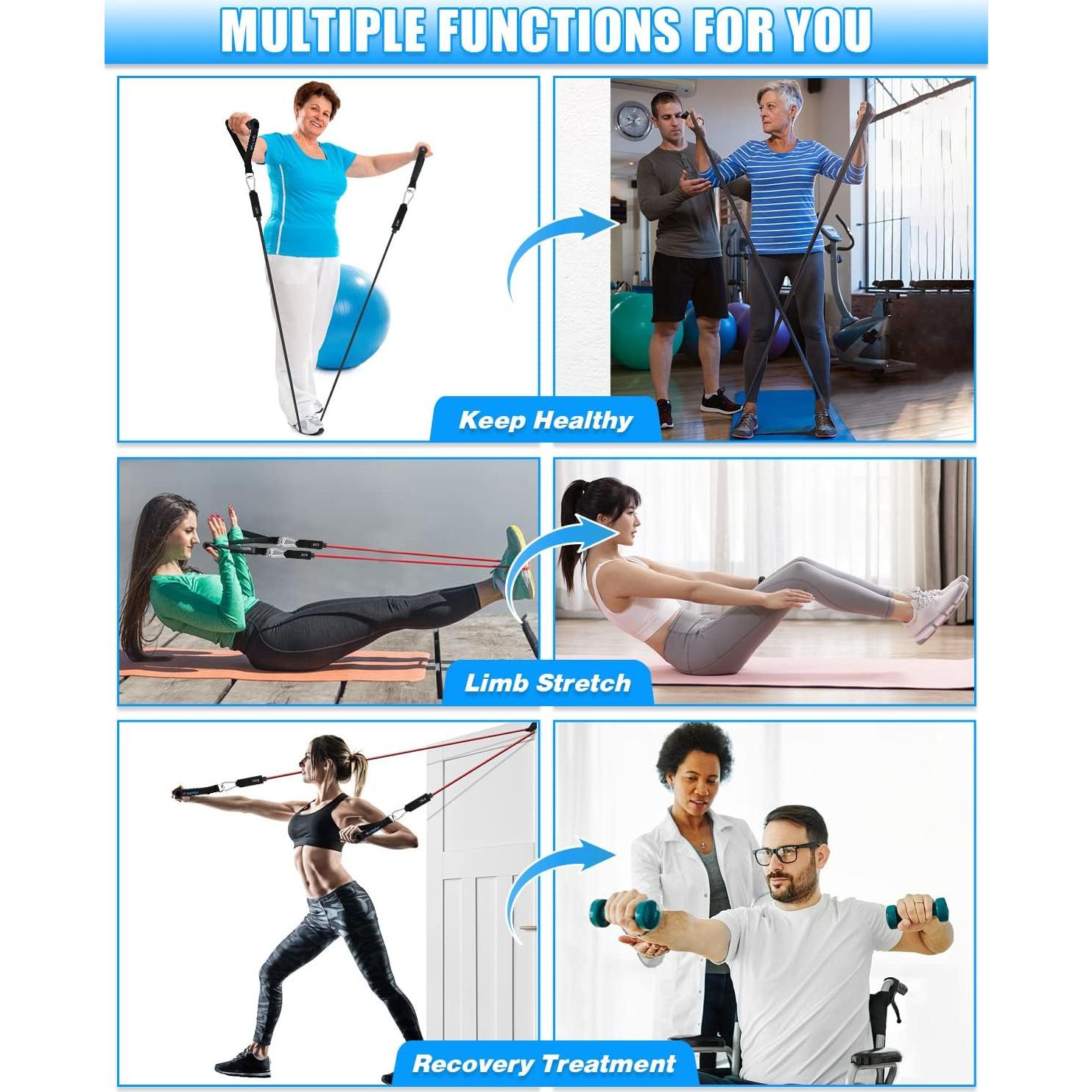 Correa de Anclaje para Puerta Brebebe - Bandas de Resistencia 9-13.6 kg