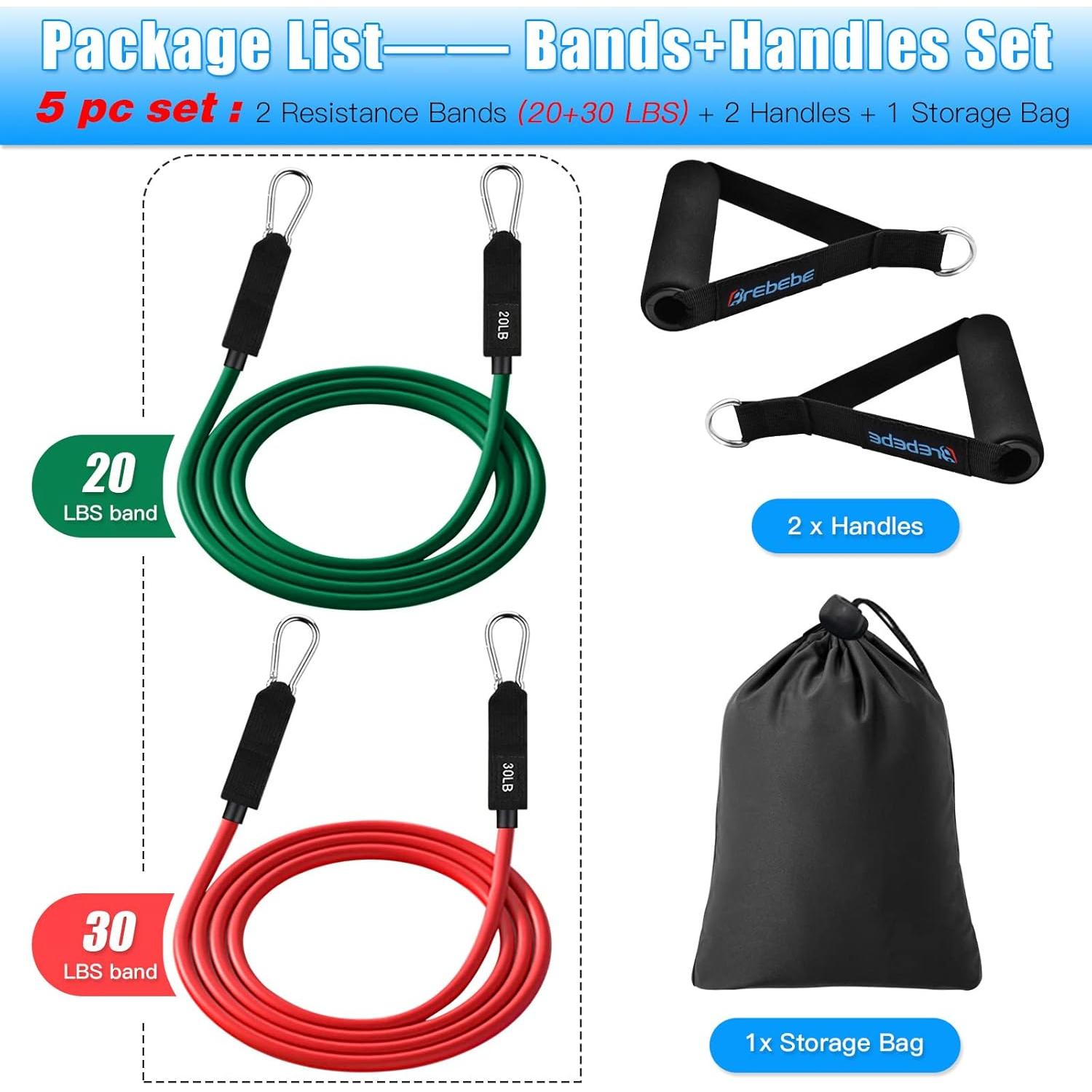 Correa de Anclaje para Puerta Brebebe - Bandas de Resistencia 9-13.6 kg