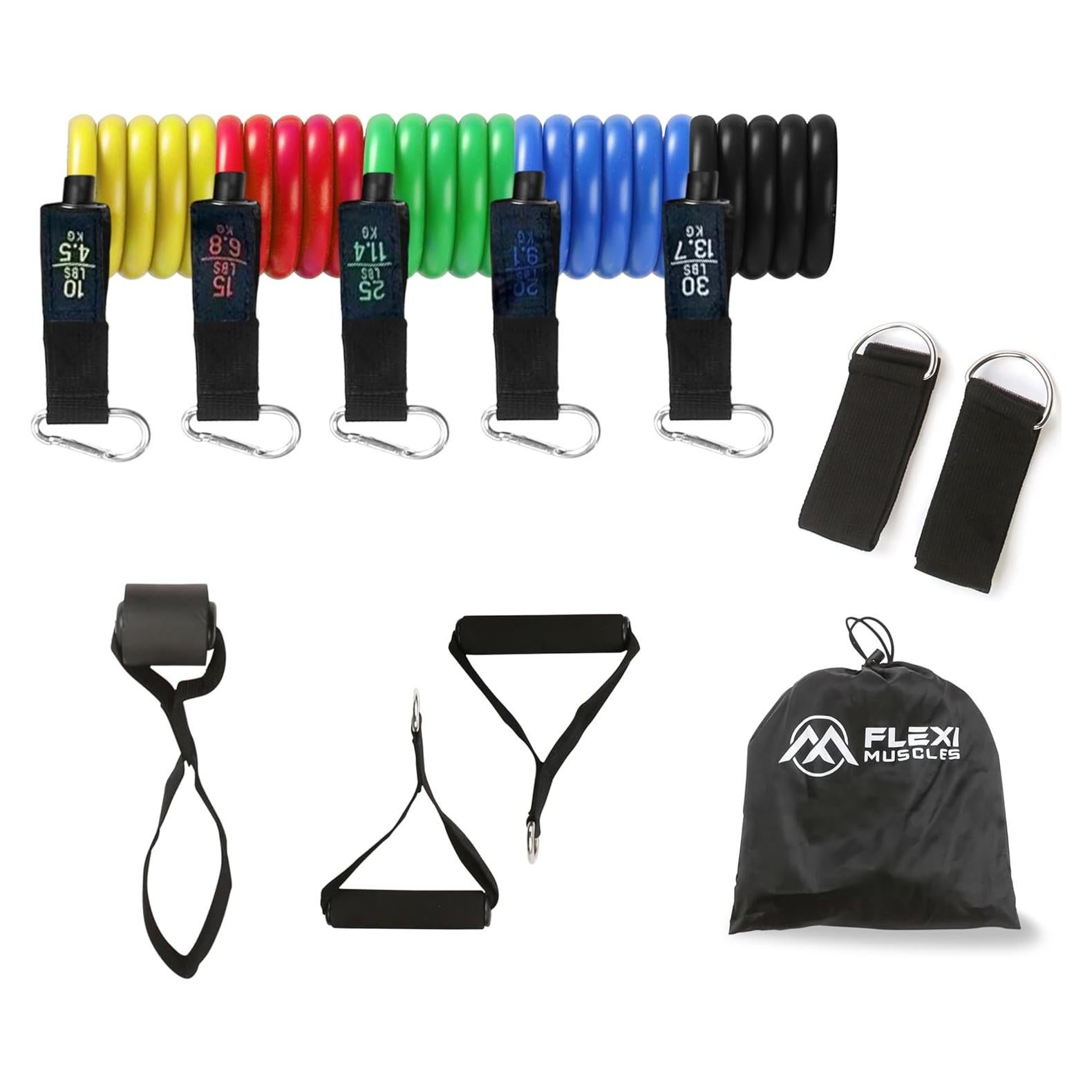 Conjunto de Bandas de Resistencia FLEXI MUSCLES 100 LBS