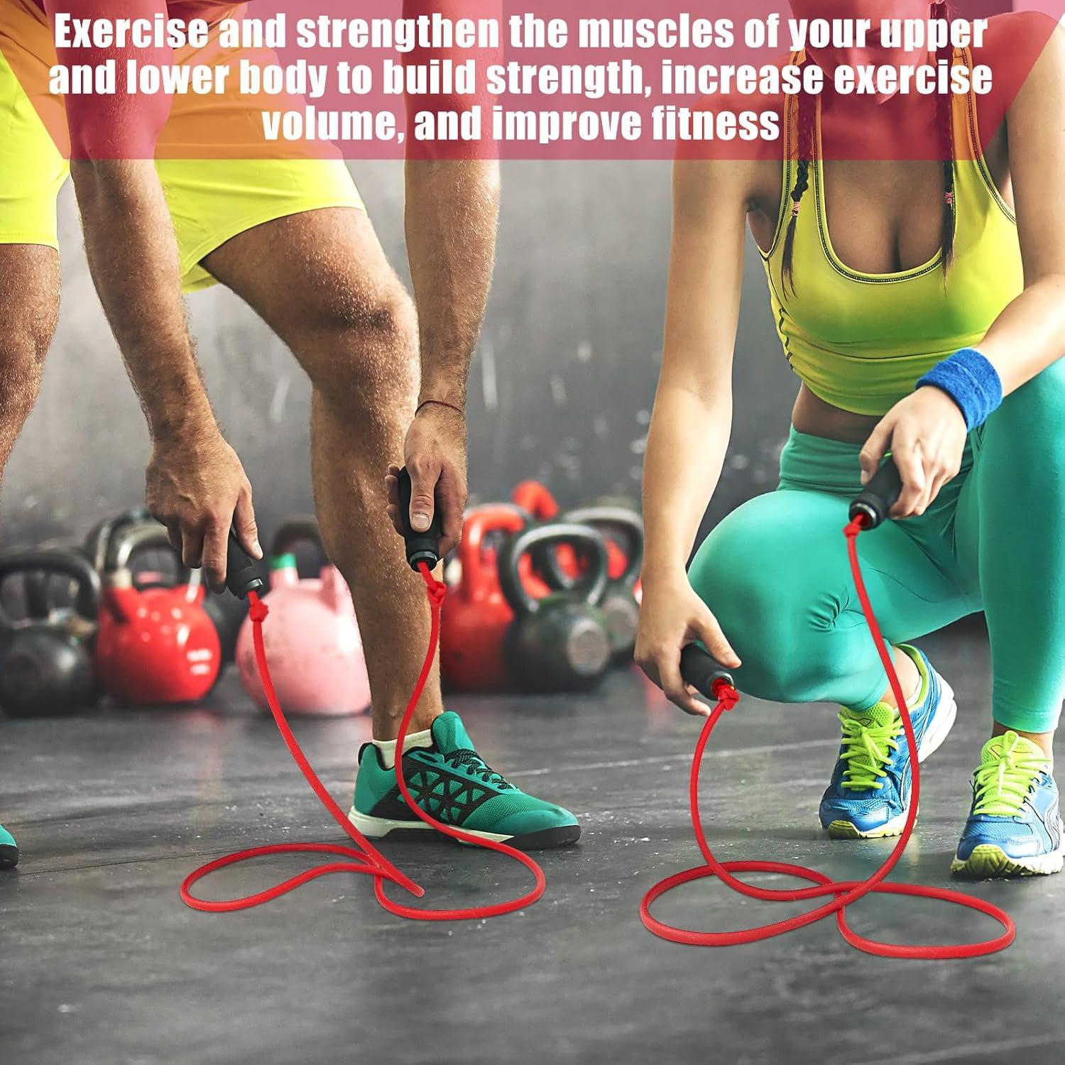 Rollo de Tubos de Resistencia Wesnoy 15.25m TPE Ligero Rojo