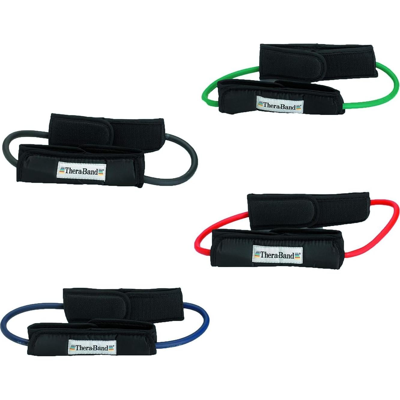 Tubo de Resistencia THERABAND Rojo Medio 30.48 cm para Ejercicio