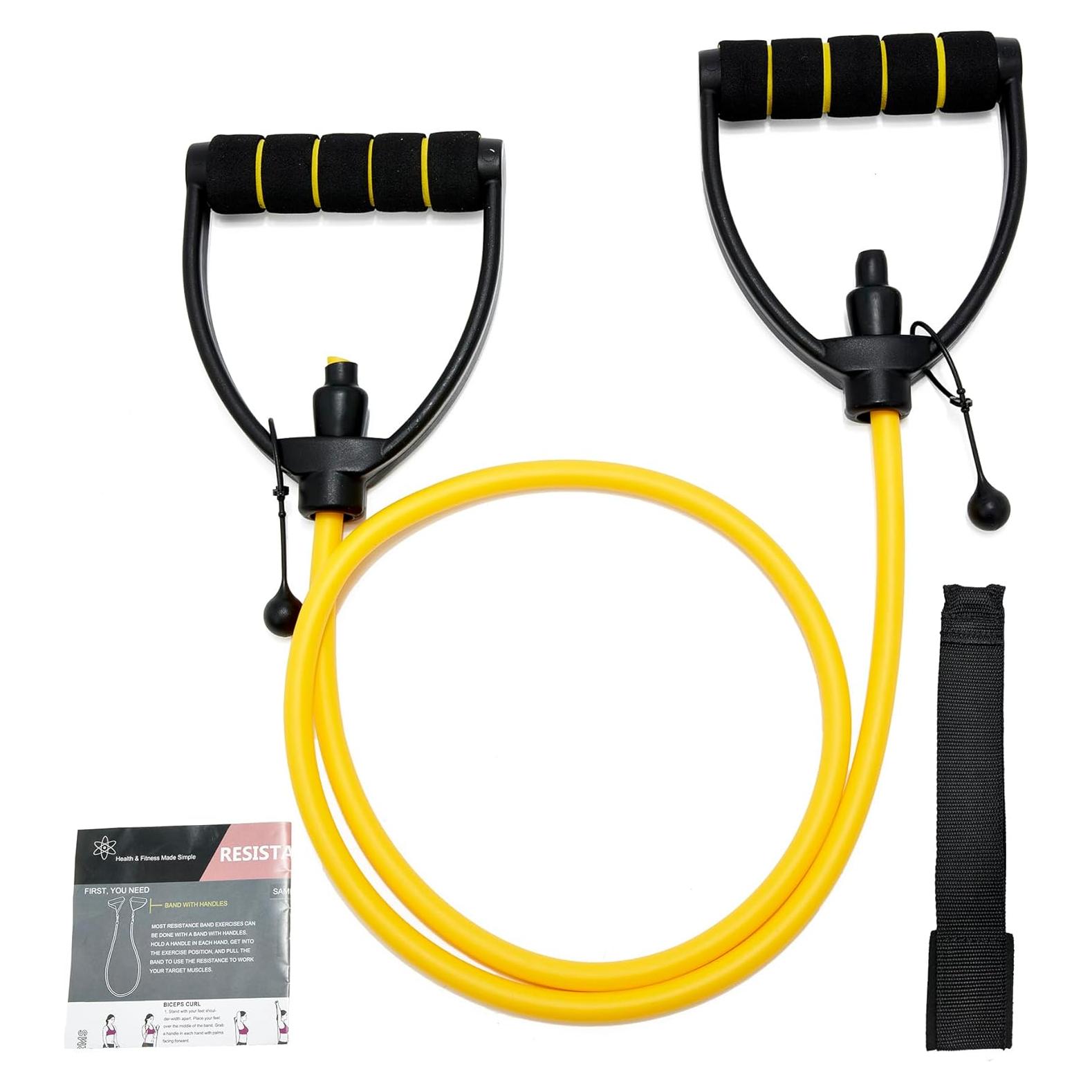 Bandas de Resistencia ZHIAMZ Ajustables con Mangos - 4 Niveles