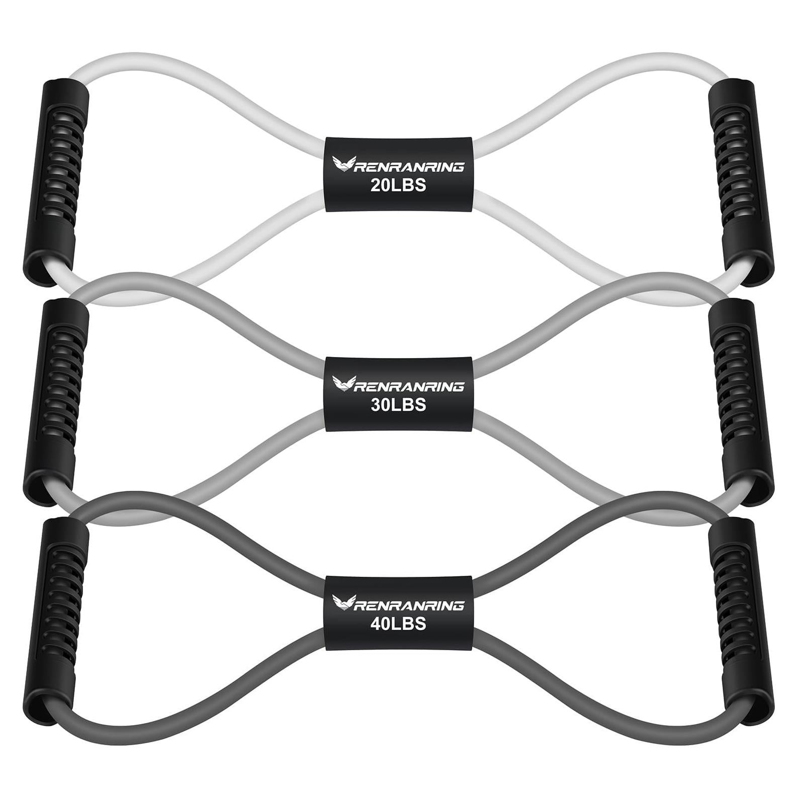 Conjunto de 3 Bandas de Resistencia Figure 8 RENRANRING