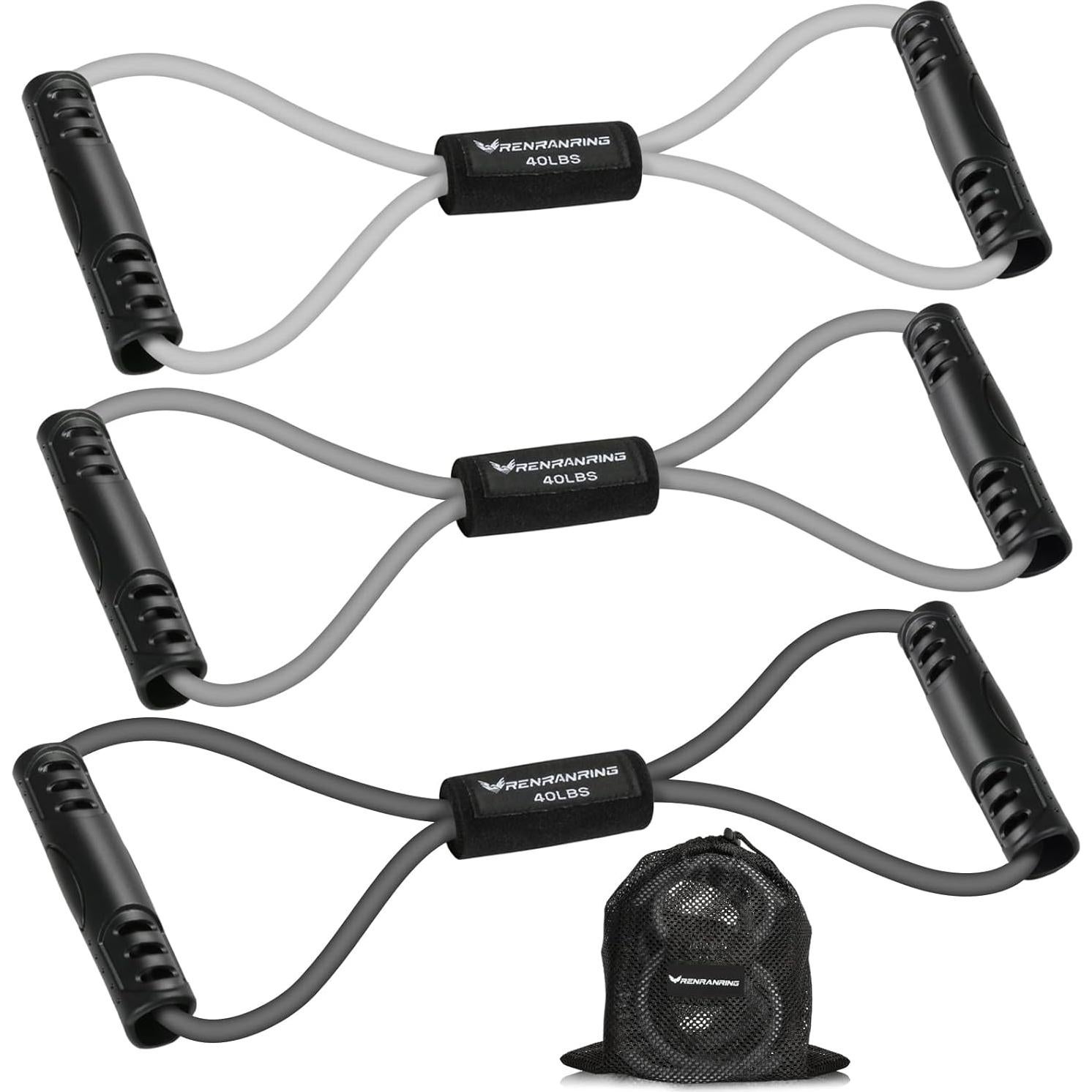 Conjunto de 3 Bandas de Resistencia Figure 8 RENRANRING