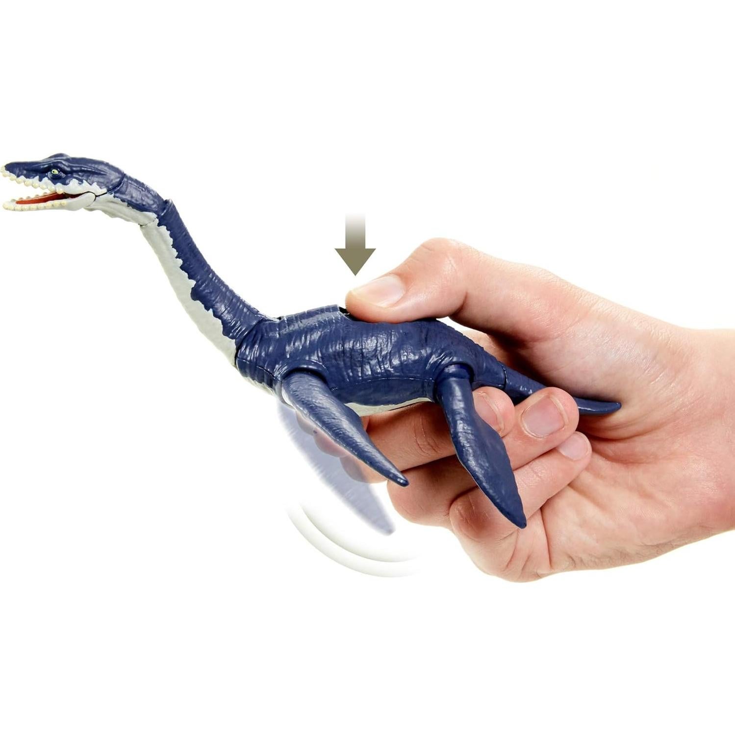 Figura de Acción Plesiosaurus Mattel Savage Strike 5.5 cm