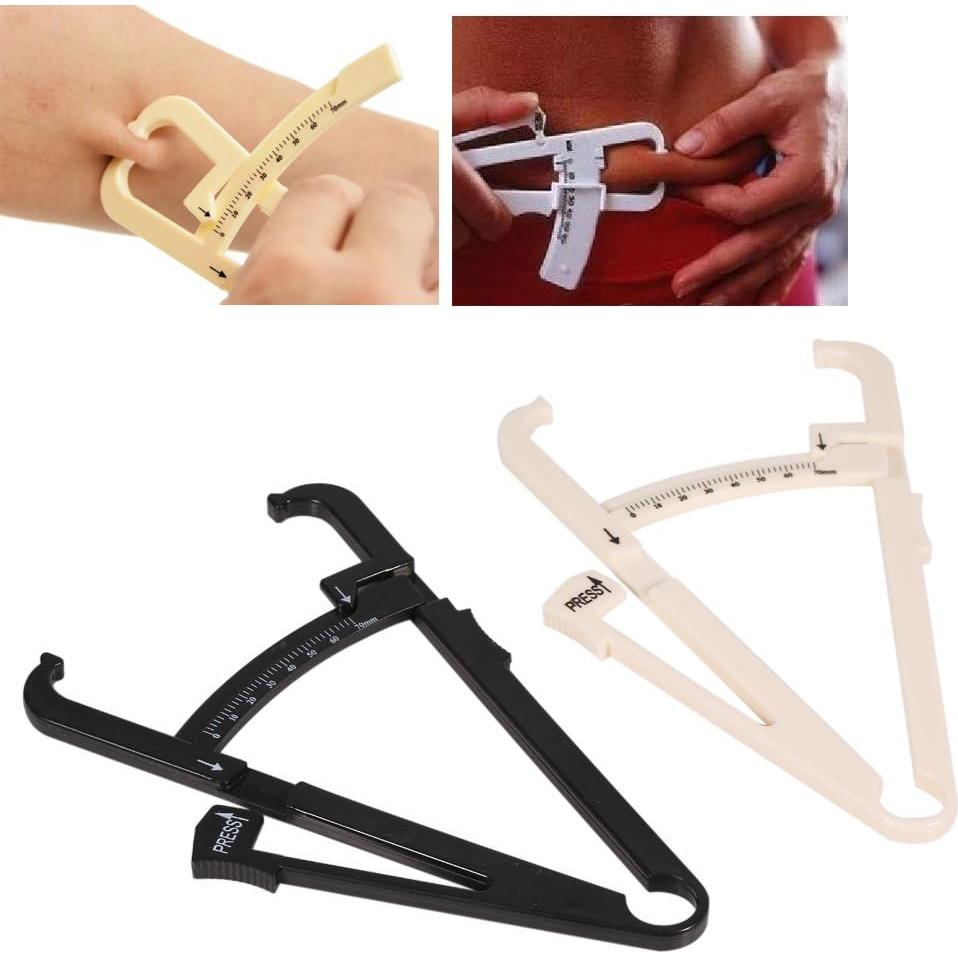 Calibrador de Grasa Corporal Dioche, Medición Precisa, Blanco