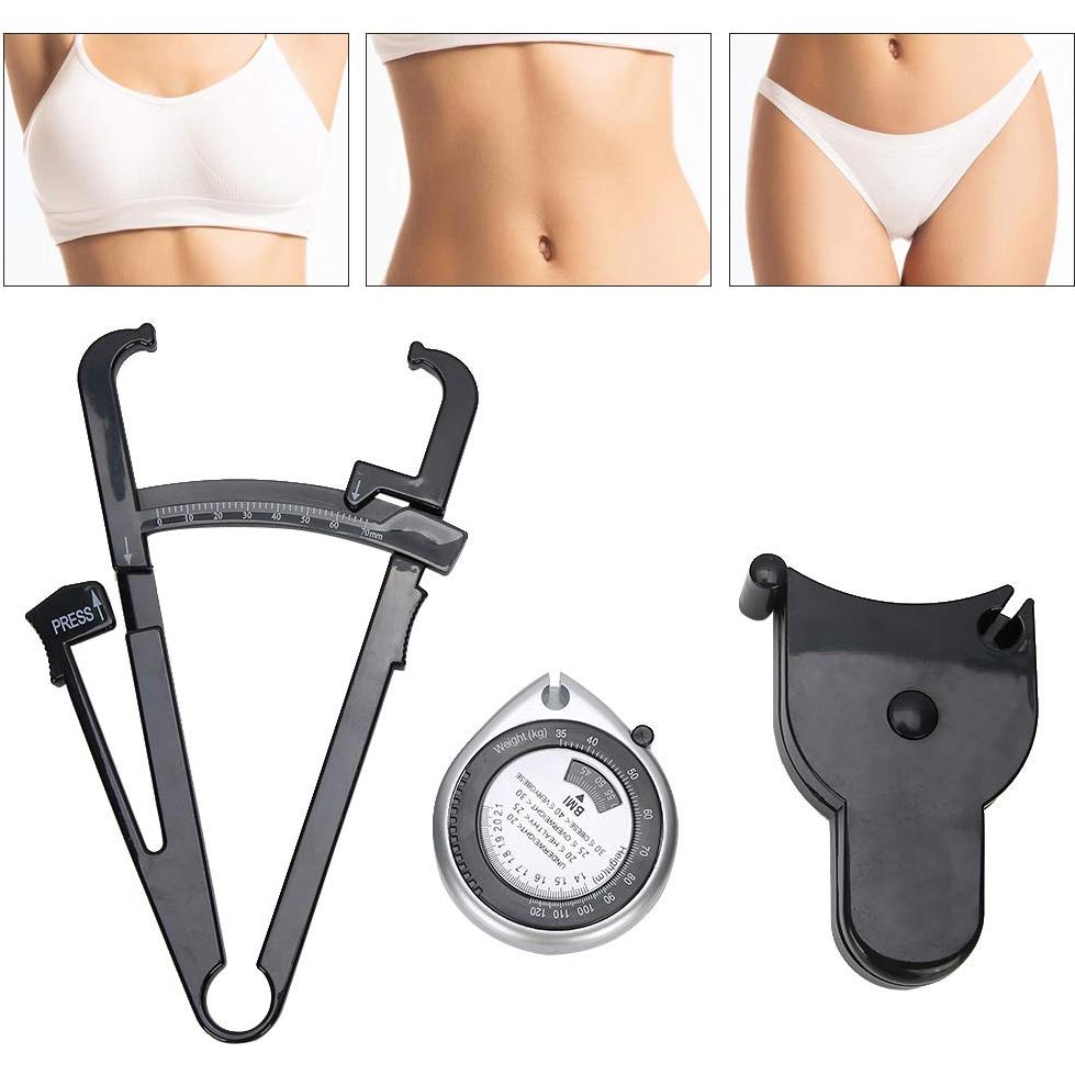 Calibrador de Grasa Corporal Pilipane + Cinta de Medir 150cm