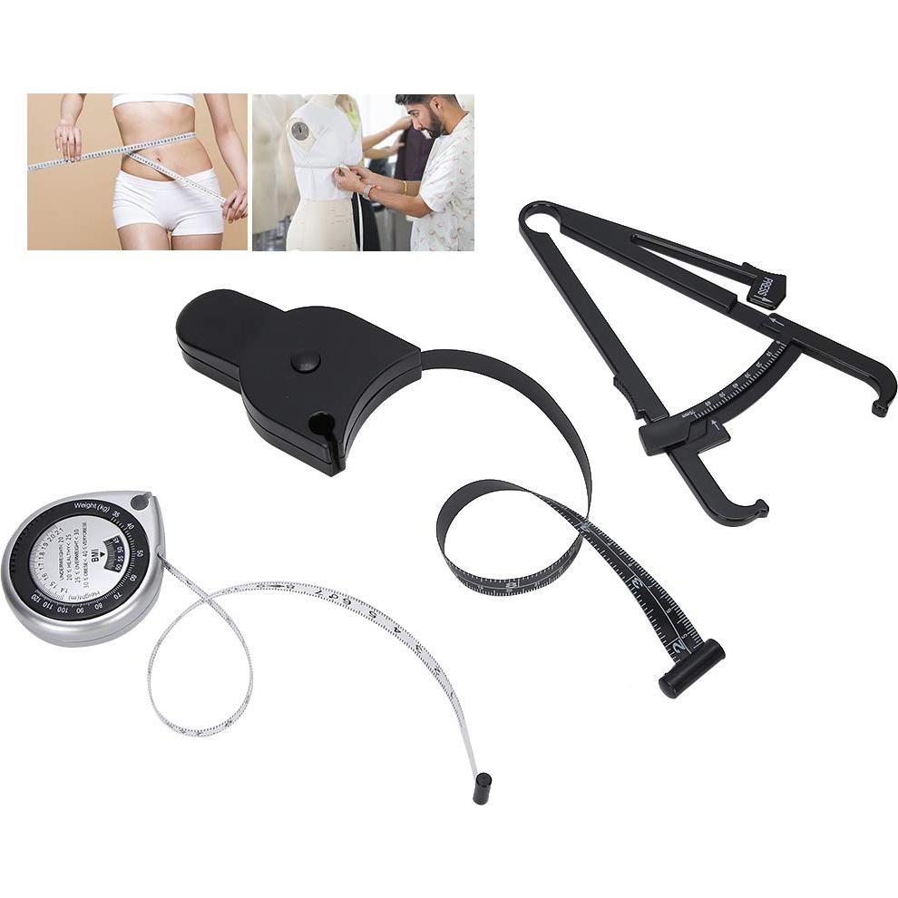 Calibrador de Grasa Corporal Pilipane + Cinta de Medir 150cm