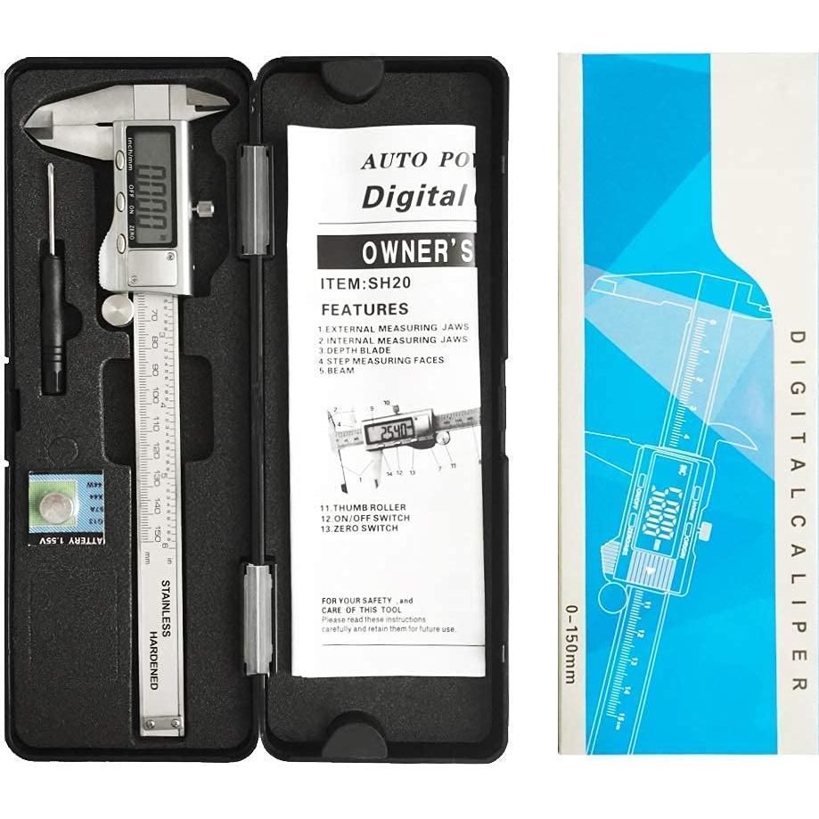 Calibrador Digital GOSCIEN 150 mm Acero Inoxidable LCD