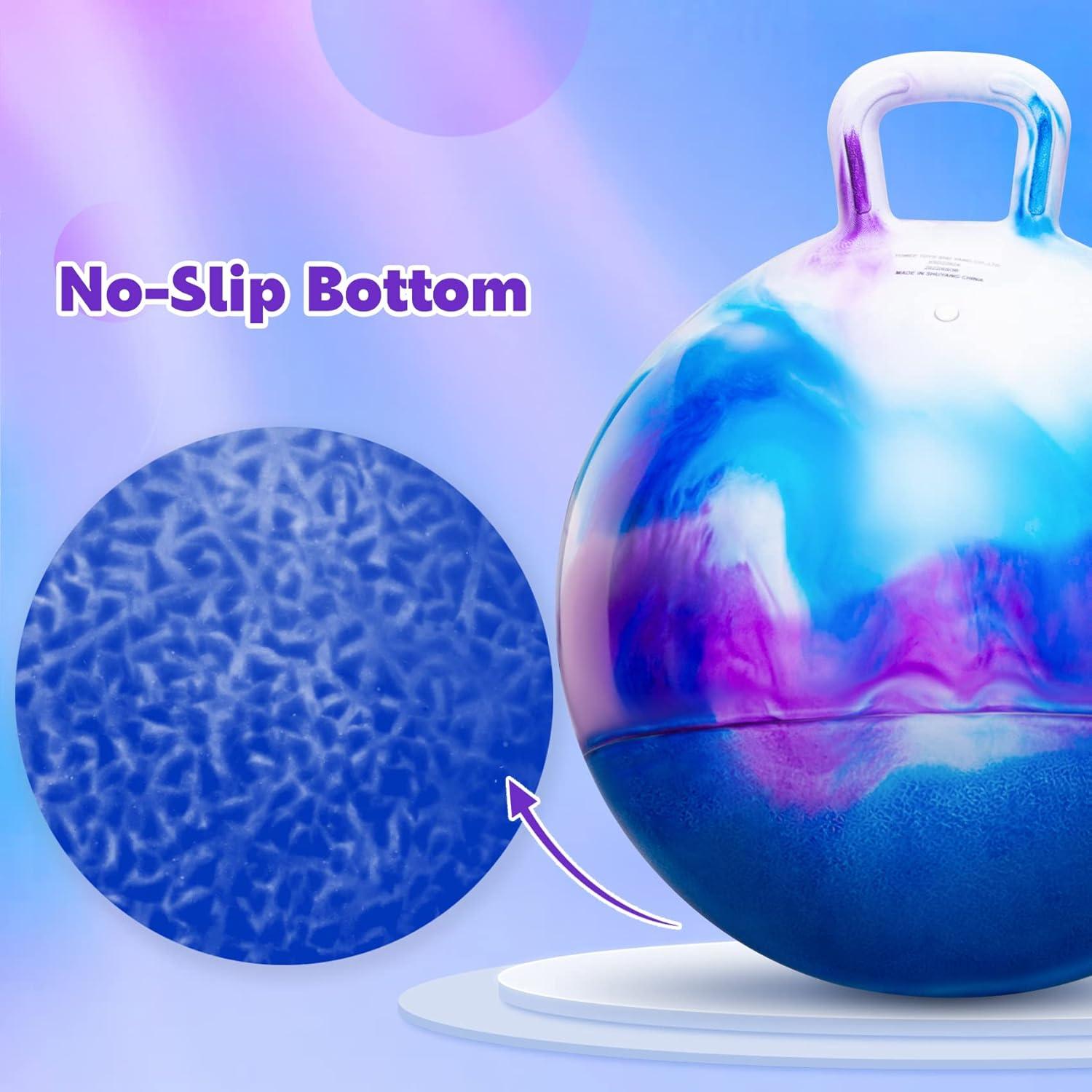 Pelota Saltarina Inflable PlayZap 45cm para Niños 3-8 Años