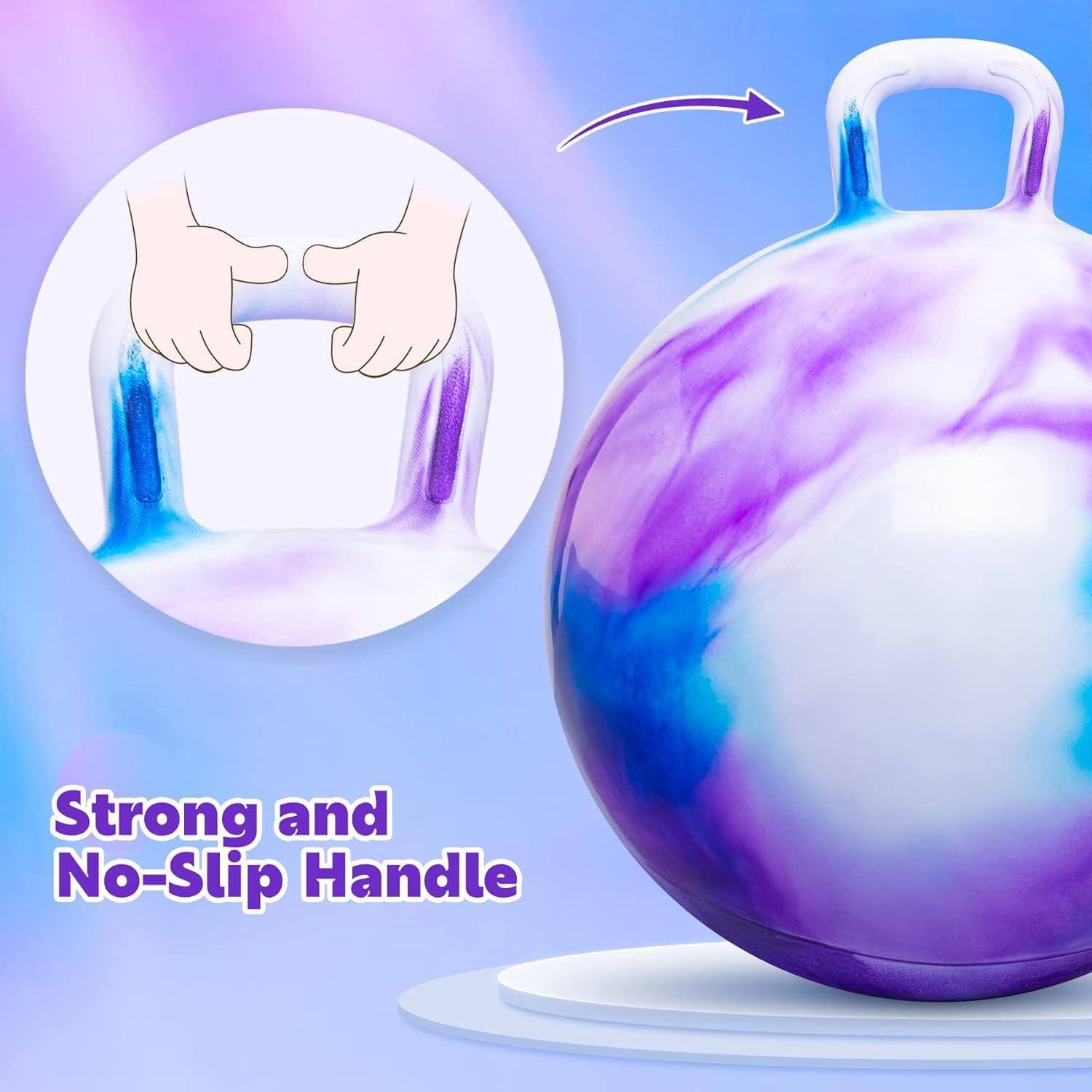 Pelota Saltarina Inflable PlayZap 45cm para Niños 3-8 Años