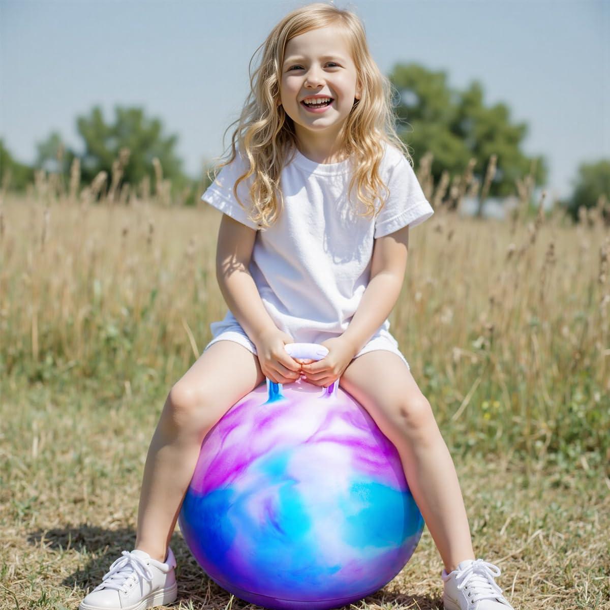 Pelota Saltarina Inflable PlayZap 45cm para Niños 3-8 Años