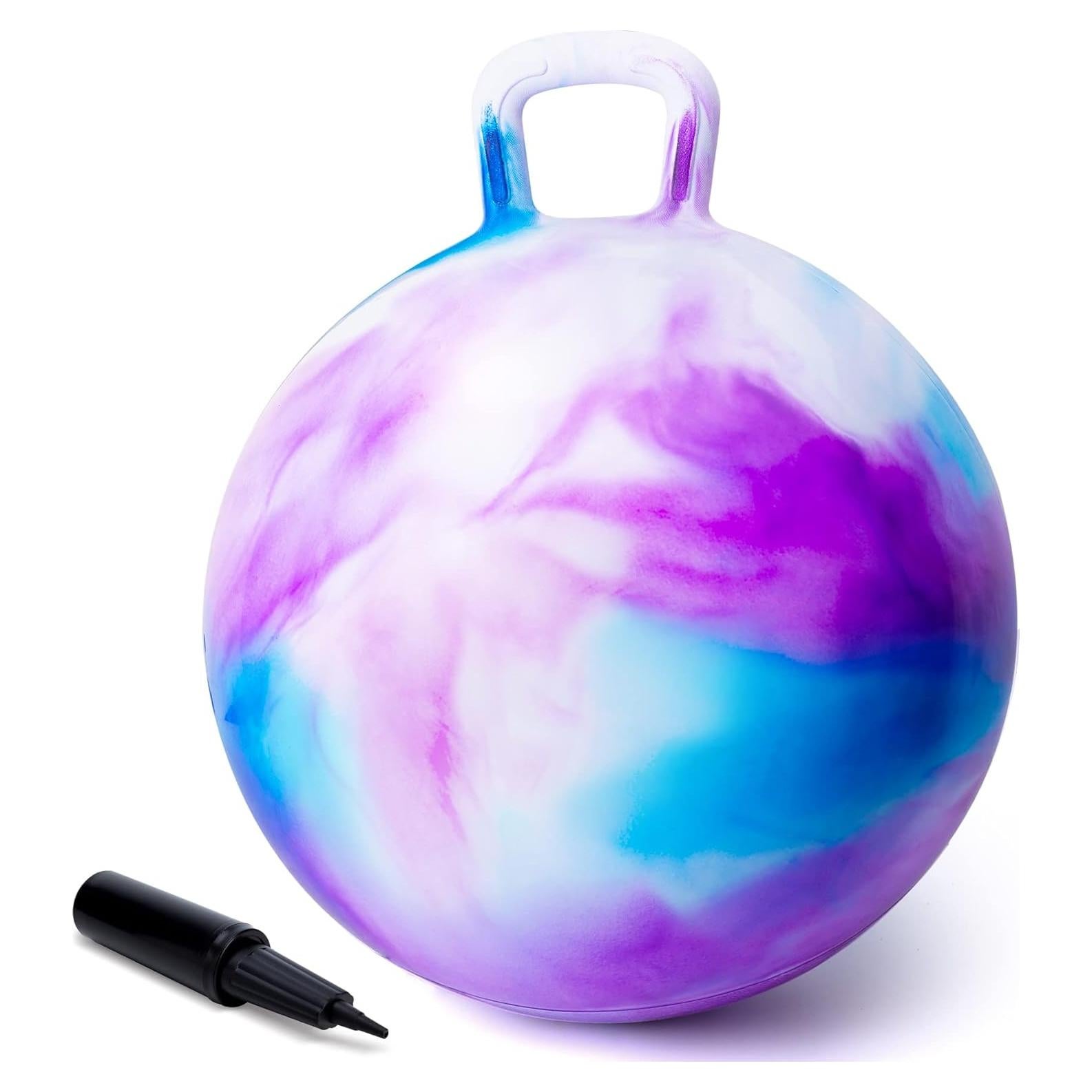 Bola Saltarina ZOOJOY 45cm con Mango para Niños 3-8 Años