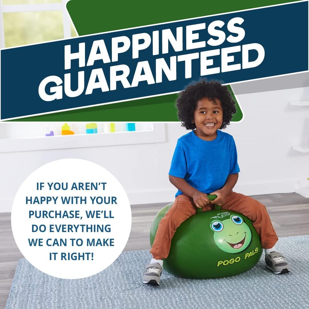 Pelota Rebotadora Flybar Hopper Ball Verde Rana - Juguete Infantil