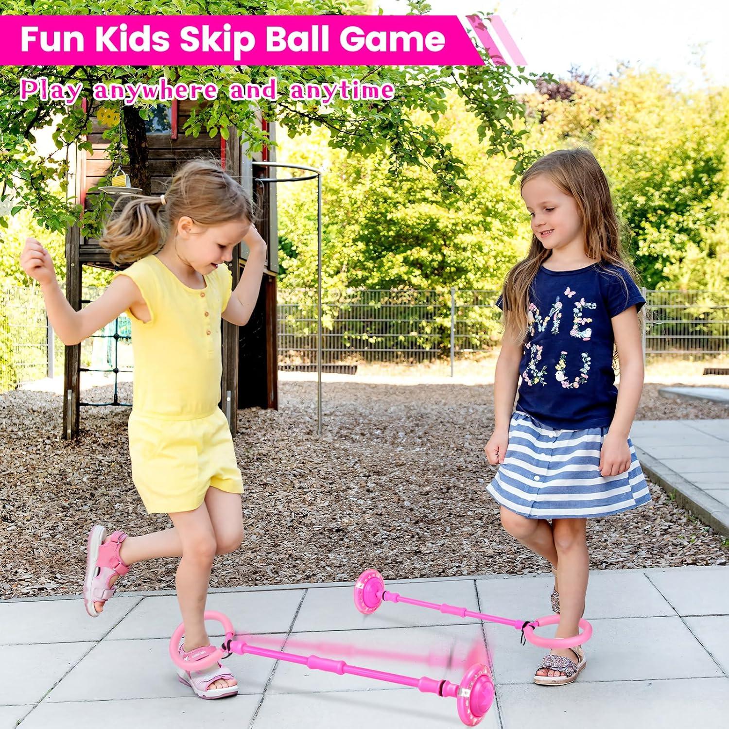 Skip Ball Plegable Colorido Astrell para Niños y Adultos