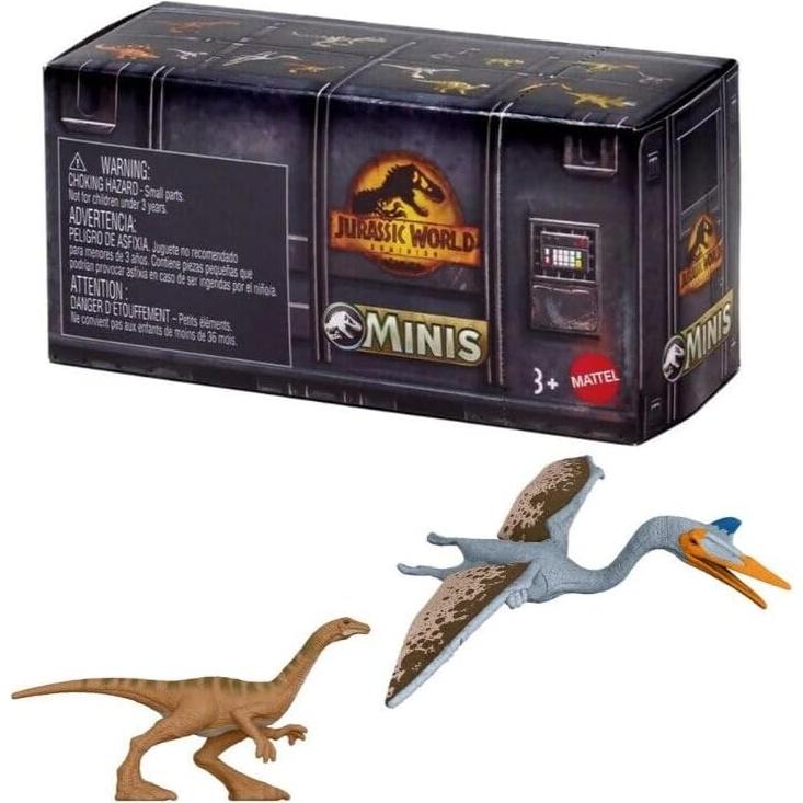 Paquete Sorpresa Minis Jurassic World Dominion - Mattel (3 Unidades)
