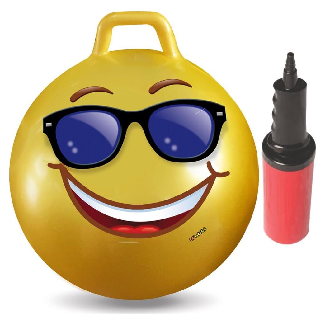 Pelota Saltarina Waliki 45CM para Niños 3-6 Años - Emoji 1