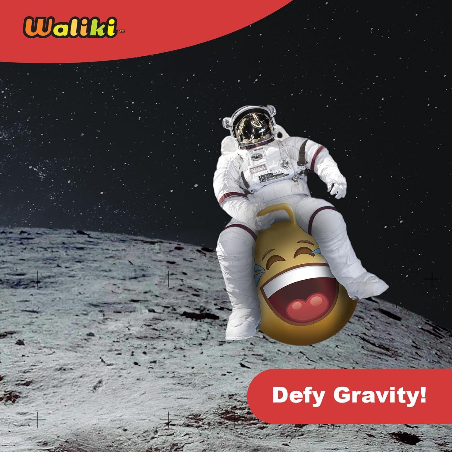 Pelota Saltarina Waliki 45CM para Niños 3-6 Años - Emoji 1