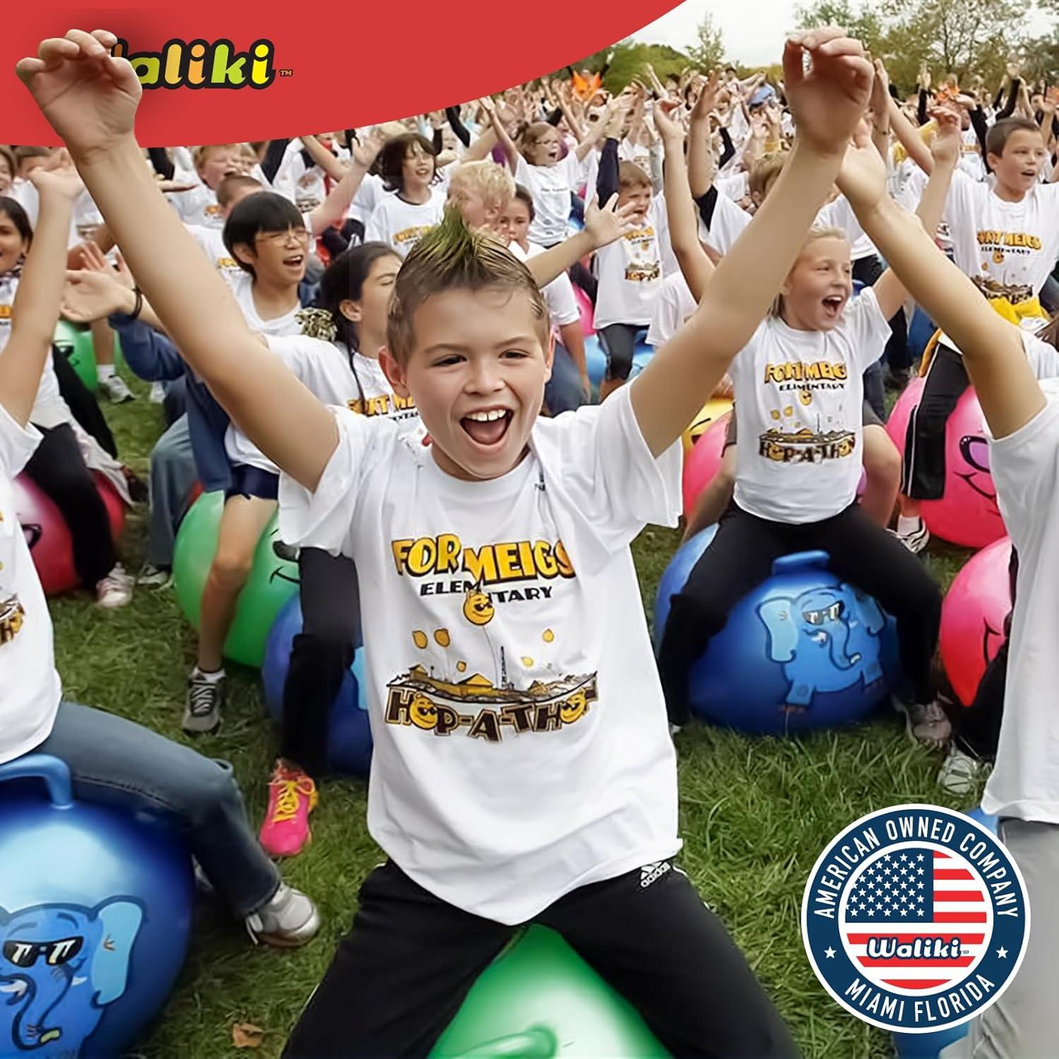 Pelota Saltarina Waliki 45CM para Niños 3-6 Años - Emoji 1