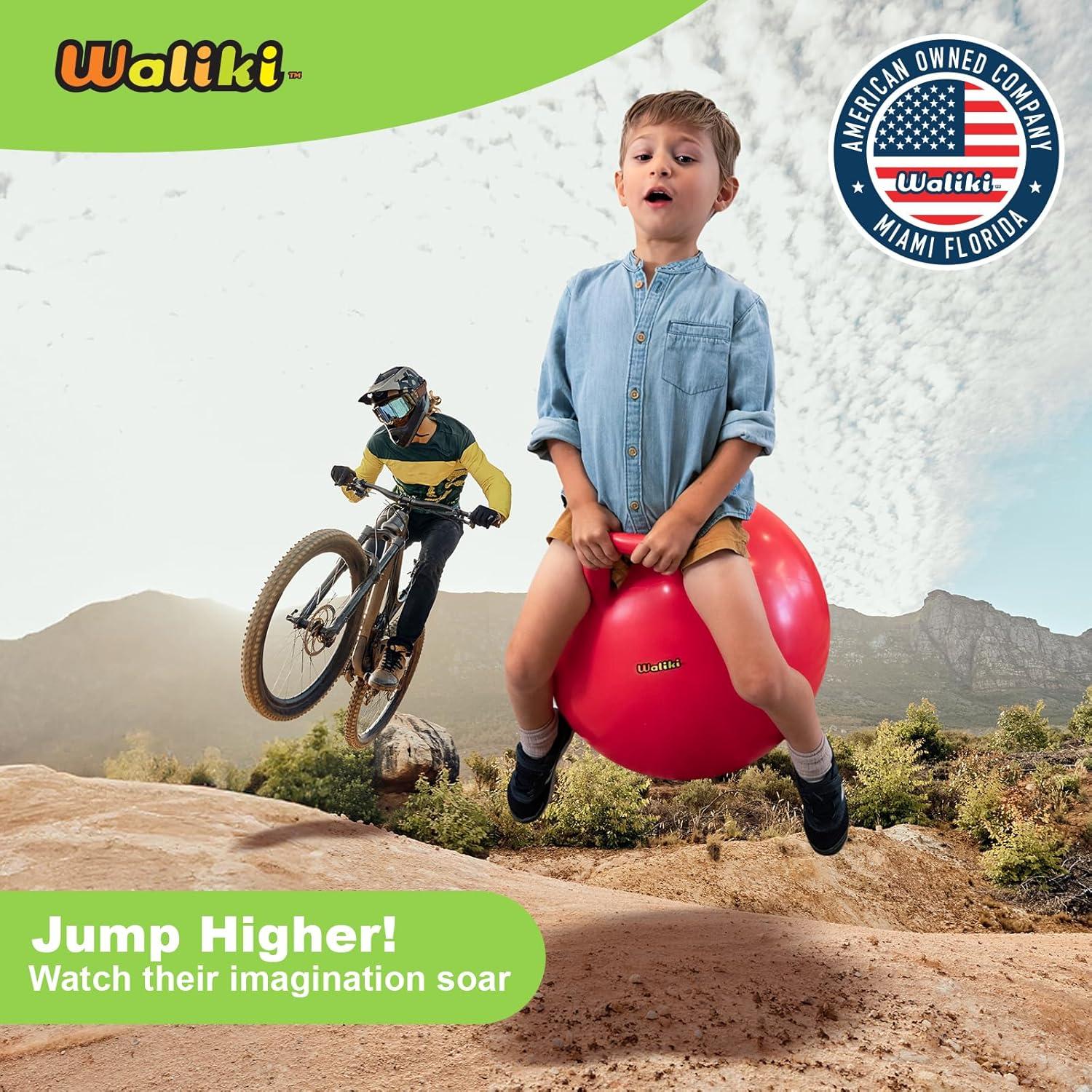 Pelota Saltarina Waliki 45 cm para Niños 3-6 Años