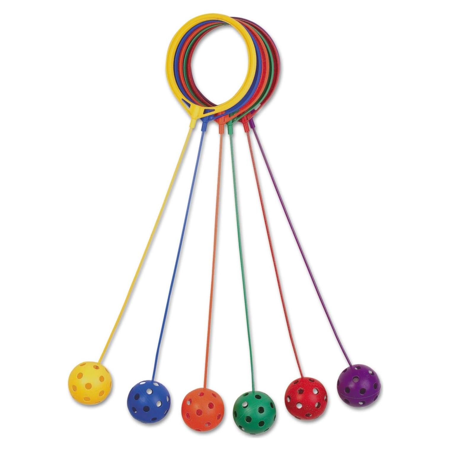 Juguete de Tobillo Champion Sports Skip Ball - Paquete de 6