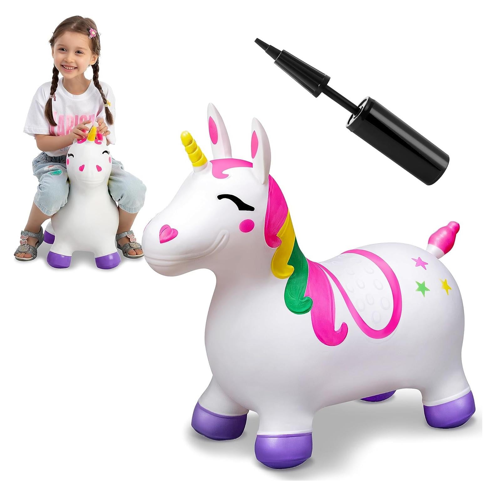 Caballo Unicornio Saltarín JOYIN Inflable 1.67 kg 61x61x51 cm