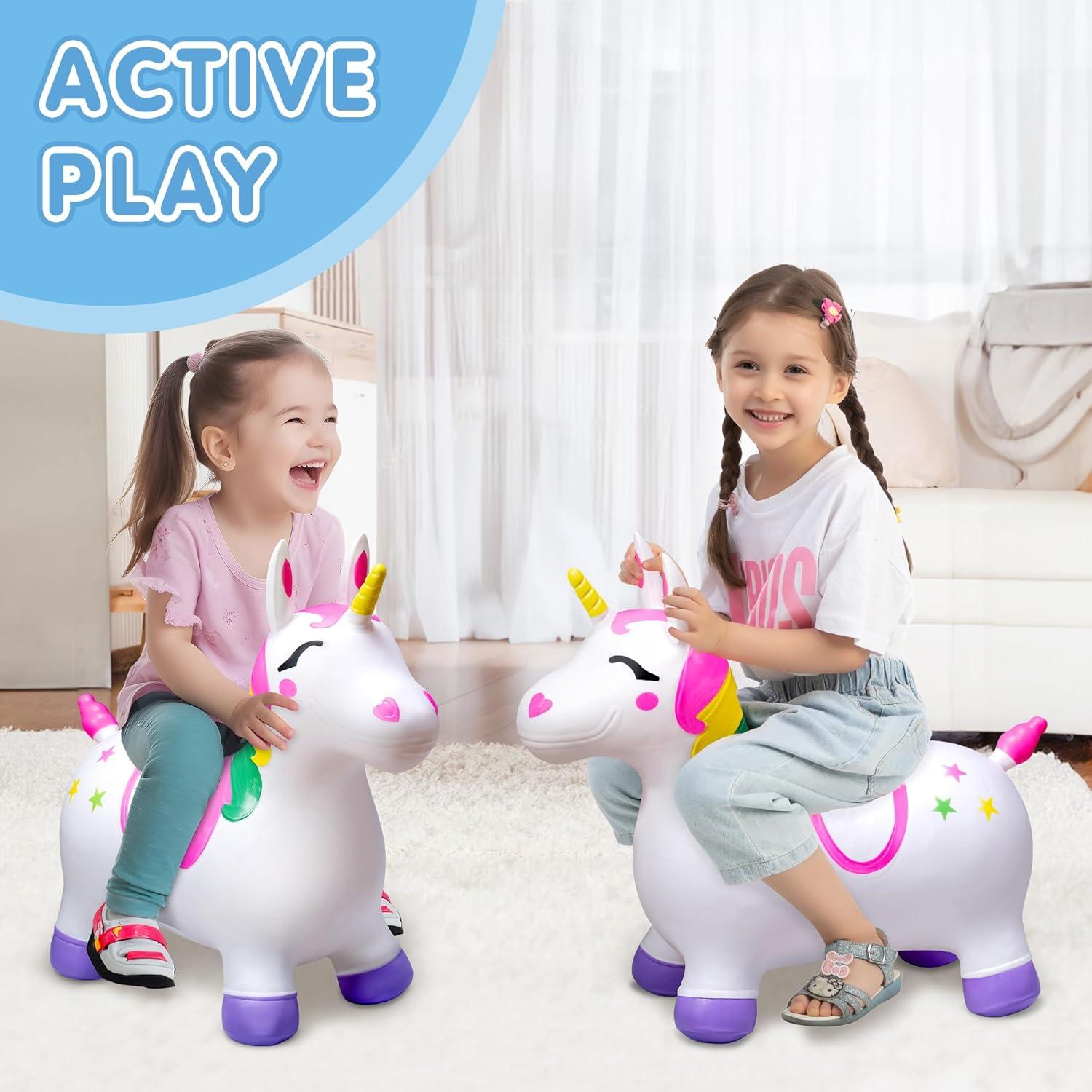 Caballo Unicornio Saltarín JOYIN Inflable 1.67 kg 61x61x51 cm