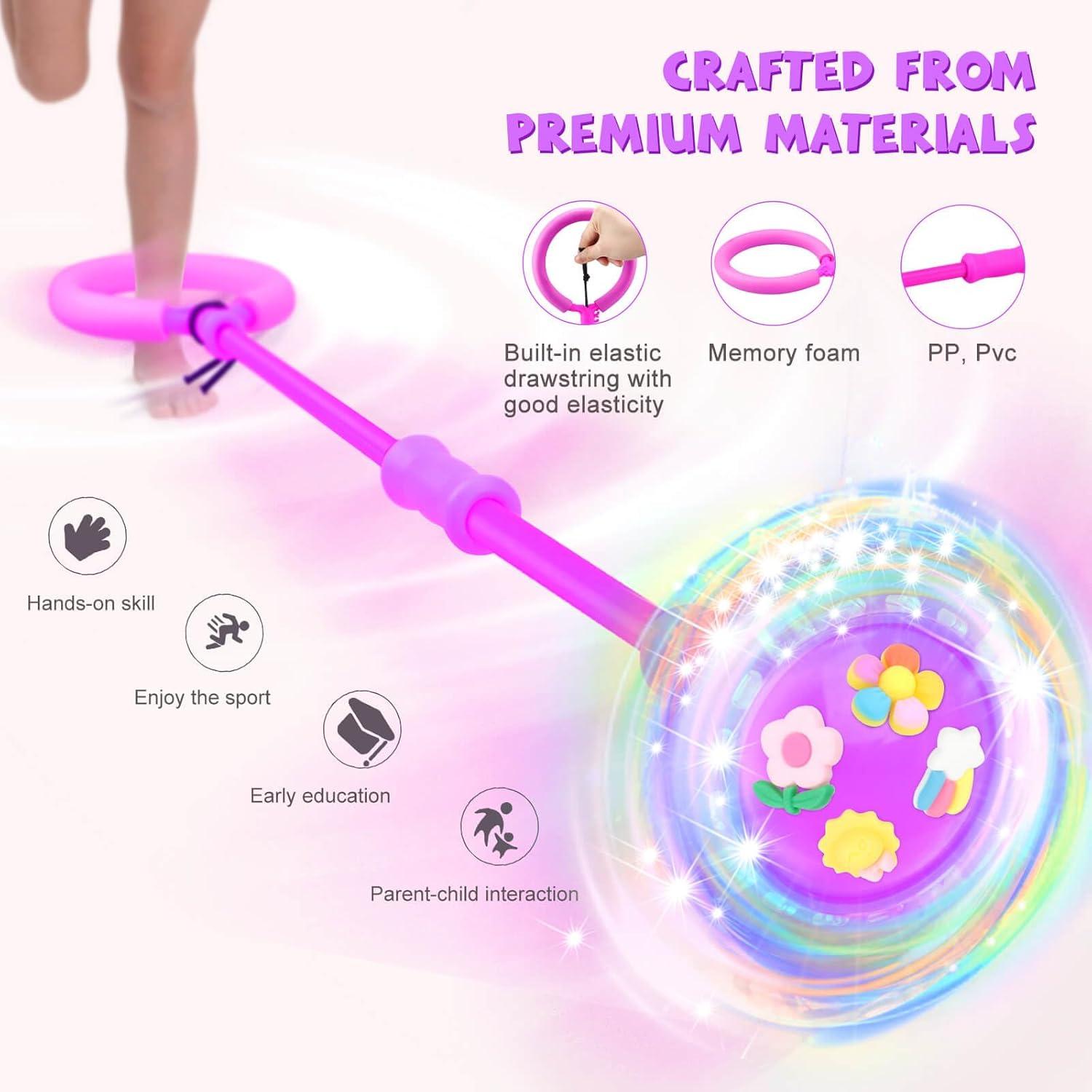 Pelota de Salto para Tobillo Getatoy 24x16 cm Púrpura