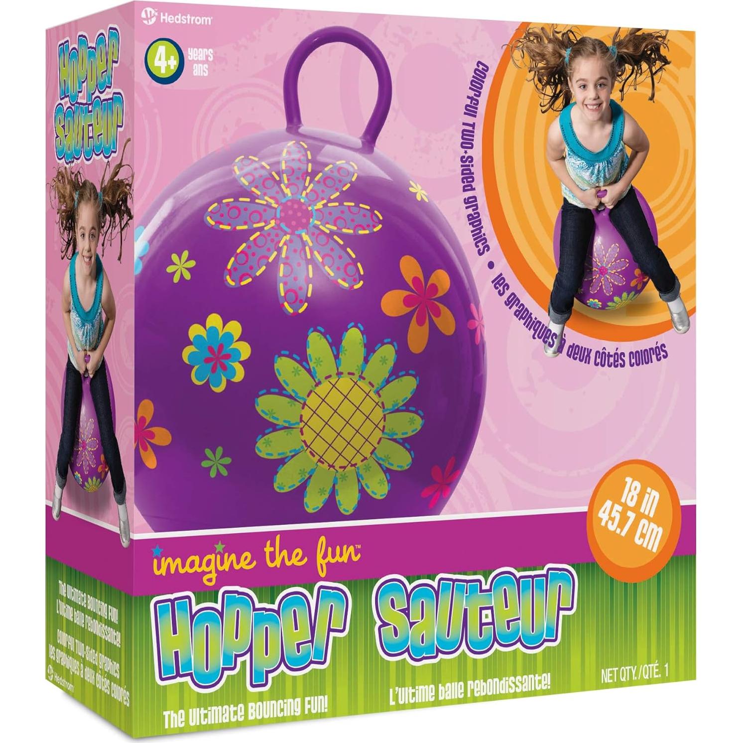 Pelota Saltarina Hedstrom 45.72 cm Flores para Niños