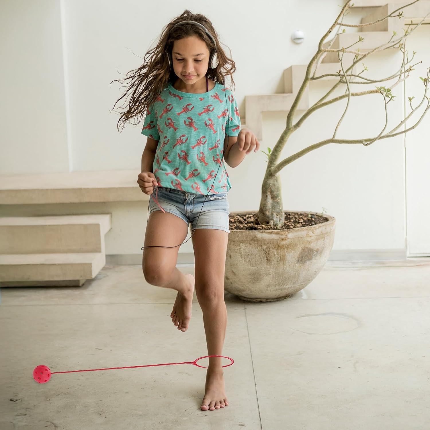Juego de Pelota Saltarina ¡Sal de Ahí! 6 Colores para Niños y Adultos