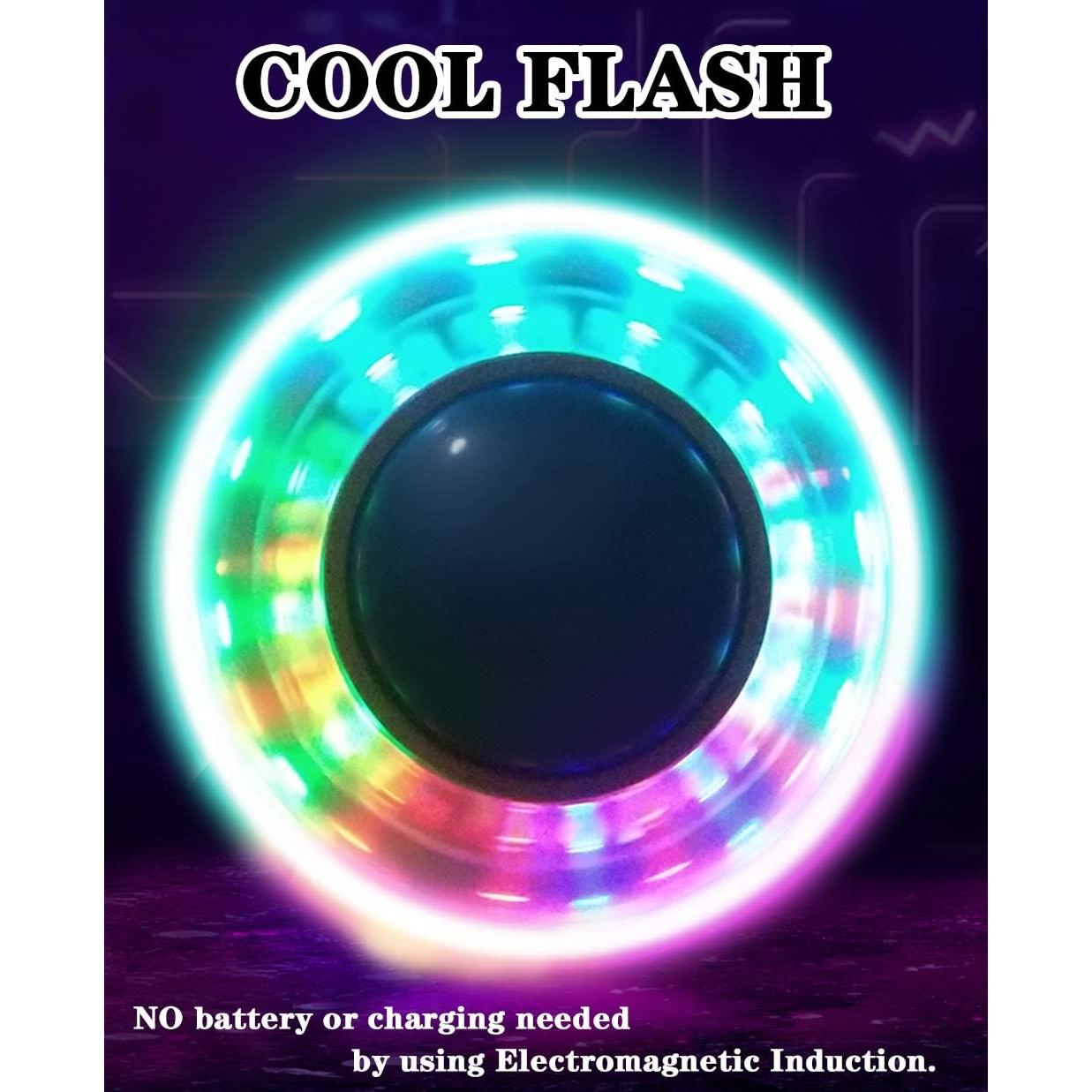 Bola de Salto de Tobillo ILNCLUY Rosa con Luces LED 64 cm