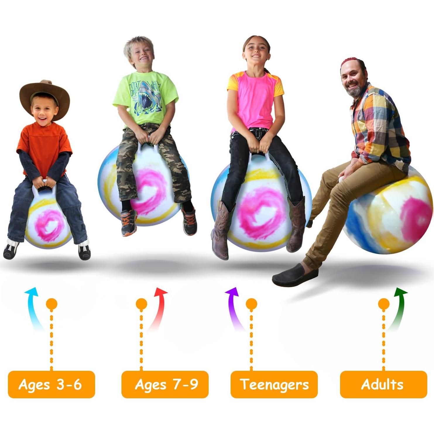 Bola Saltarina WALIKI 22" (55 cm) Multicolor para Adolescentes