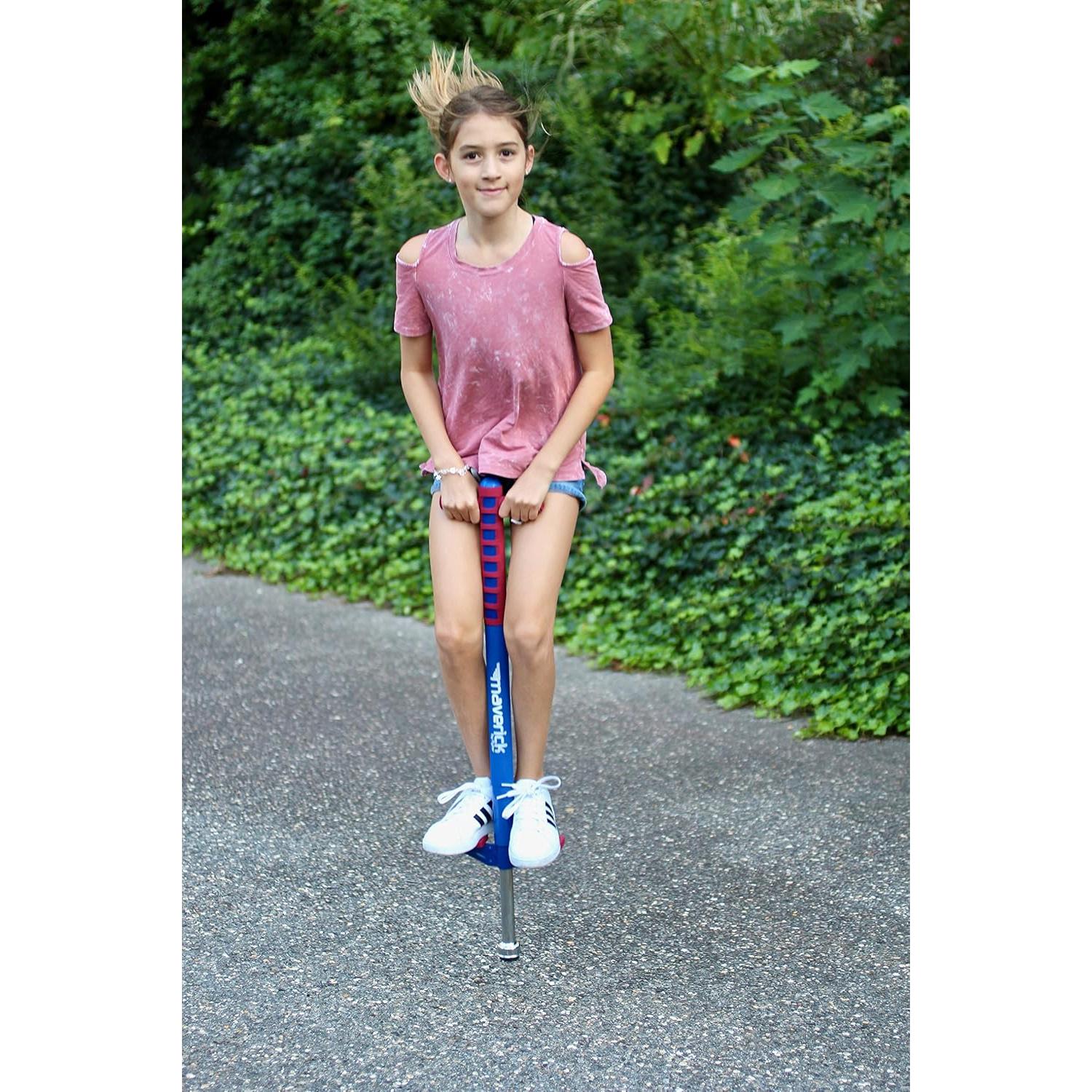 Pogo Stick Flybar Maverick para Niños 5+ Años 18-36 kg