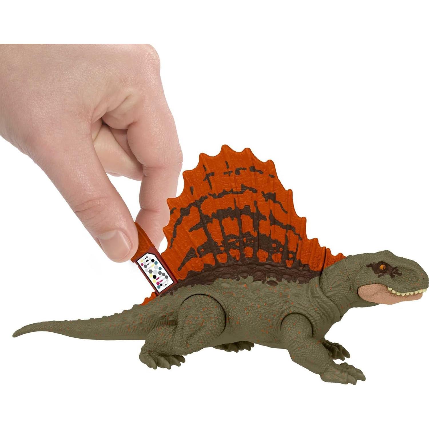 Jurassic World Dominion Dr Alan Grant & Dimetrodon Human and Dino Pack with 2 Action Figures, Toy Gift Set and Collectible