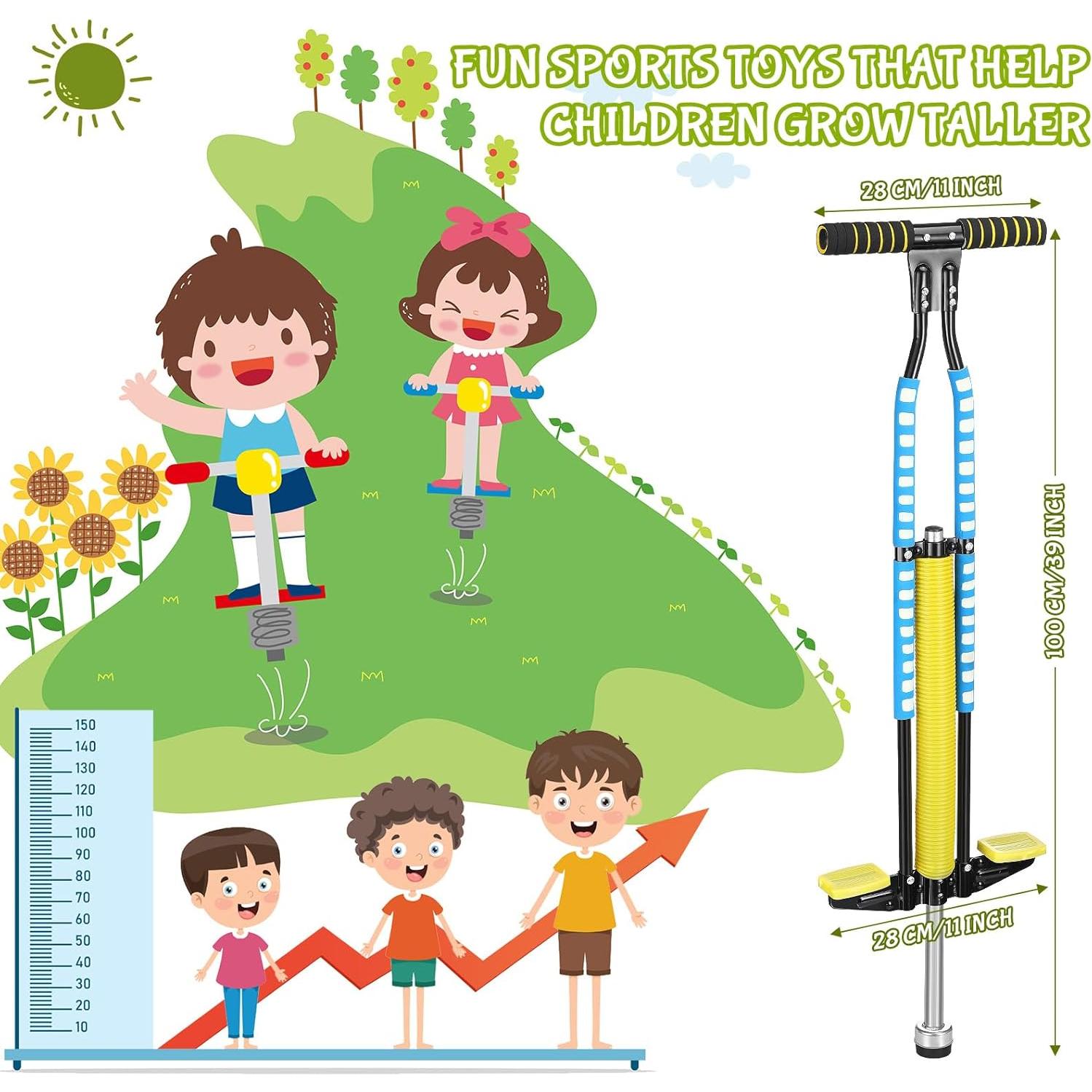 Palo de Pogo de Espuma Leitee - 2 Pcs, 28x99 cm, 36-72 kg