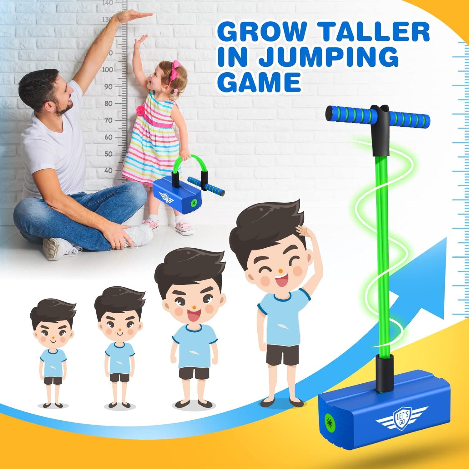 Pogo Stick de Espuma CUUGO VAMOS! CG para Niños 3-12 Años
