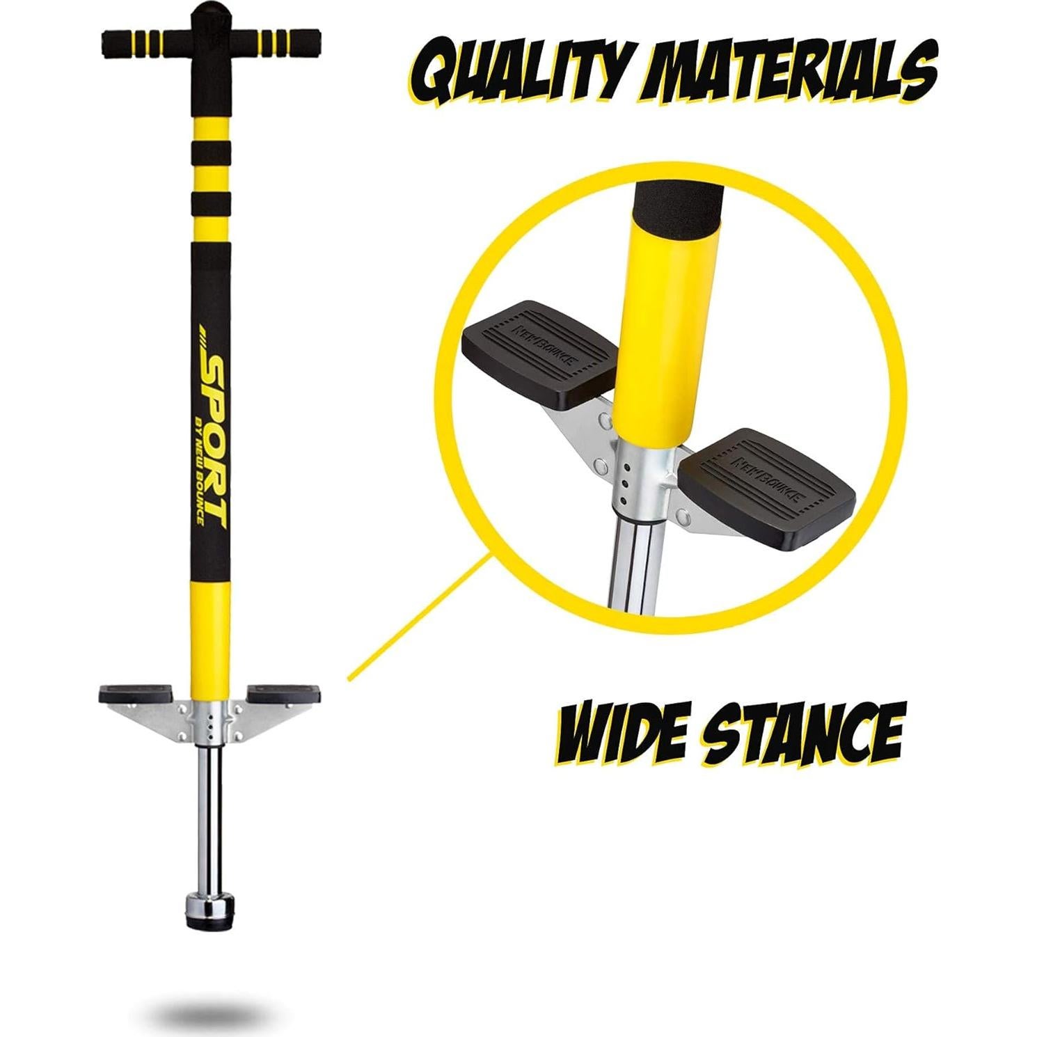 Pogo Stick Nuevo Bounce para Niños 18-36 Kg - Diversión Saludable