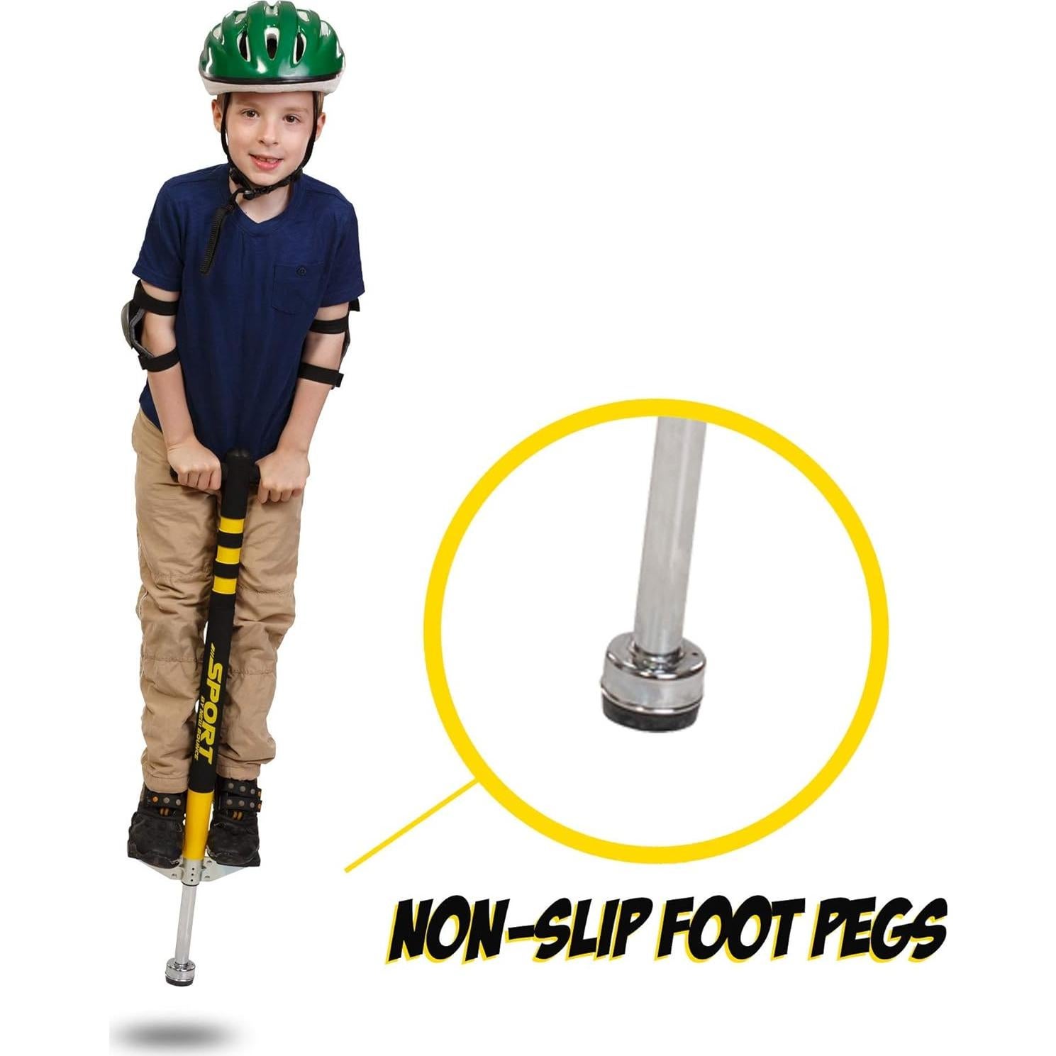 Pogo Stick Nuevo Bounce para Niños 18-36 Kg - Diversión Saludable
