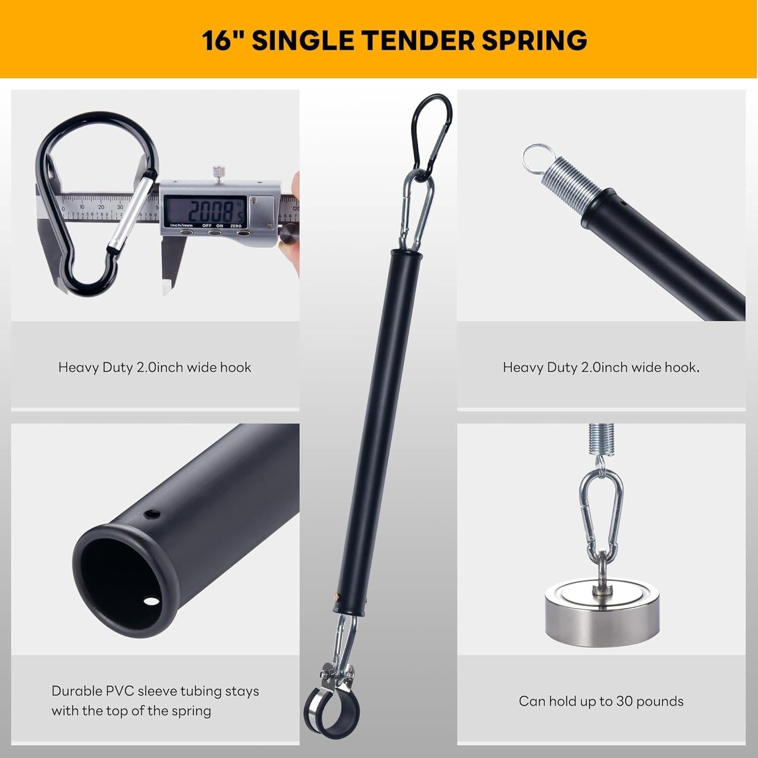 Pogo Stick 101 cm Dazakoot con Resorte Tierno de 40 cm