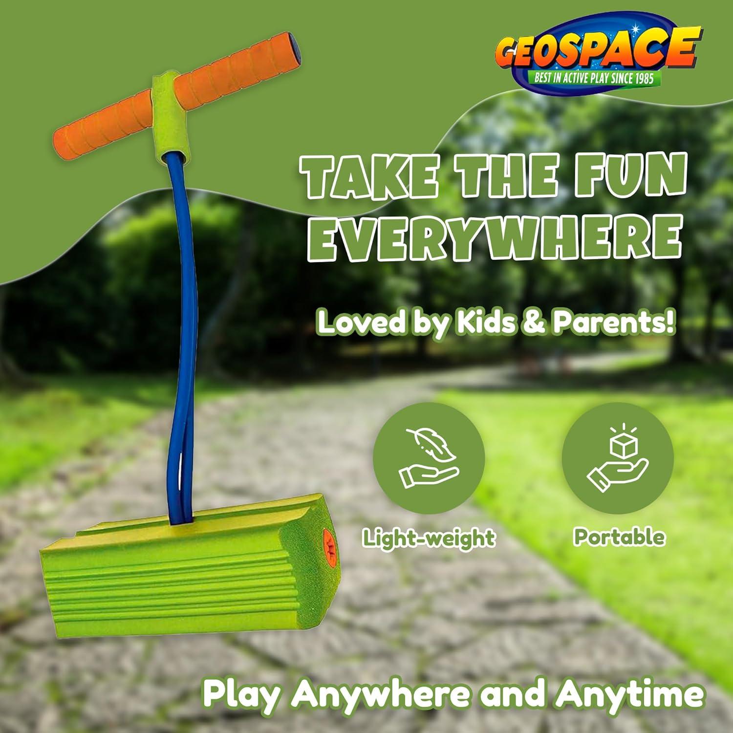 Pogo Stick Geospace Bungee Boing Deluxe para Niños 3+