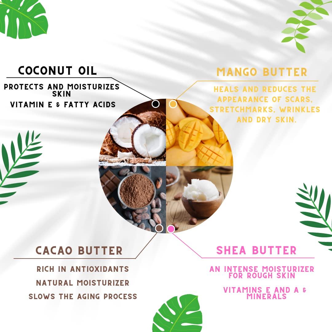 Manteca Corporal Natural OMM Collection 226g Karité Cacao