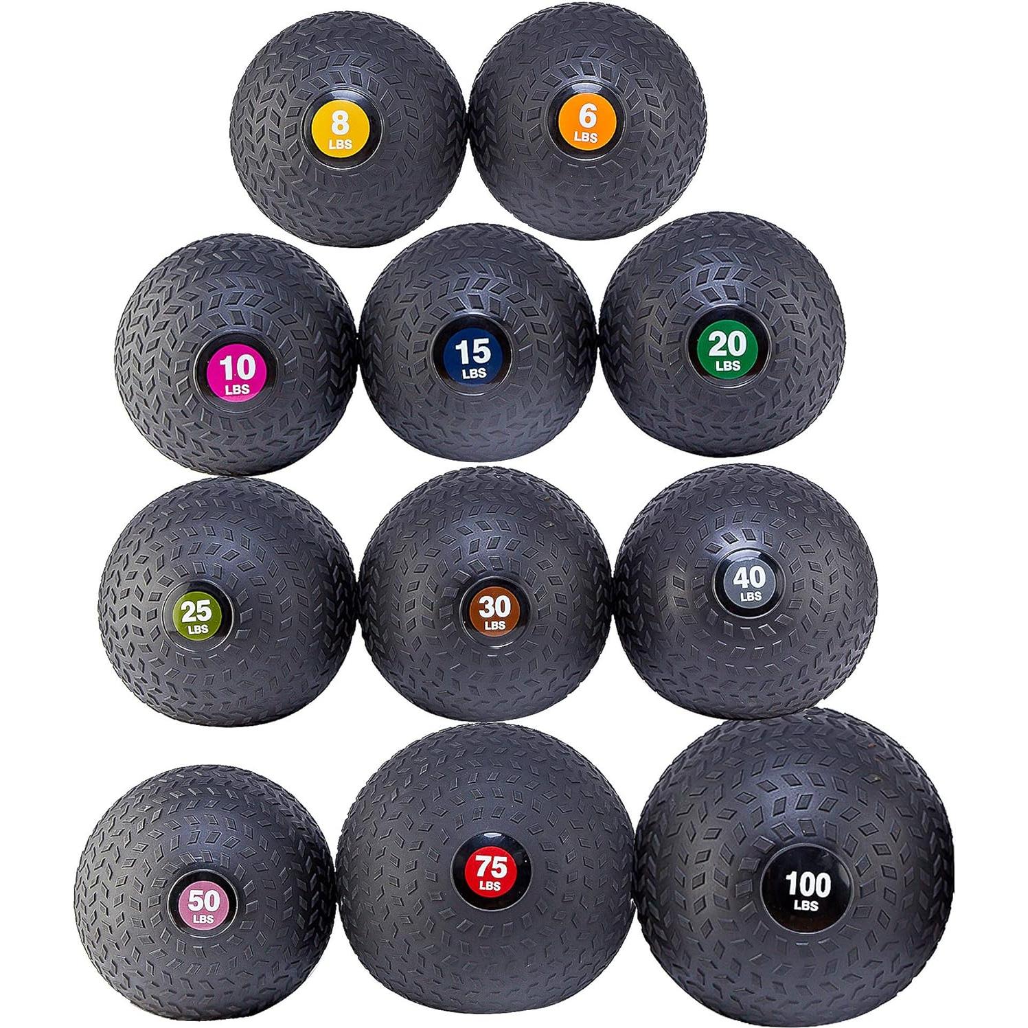 Bola de Medicina Fitvids 9.07 kg para Ejercicio y Golpe