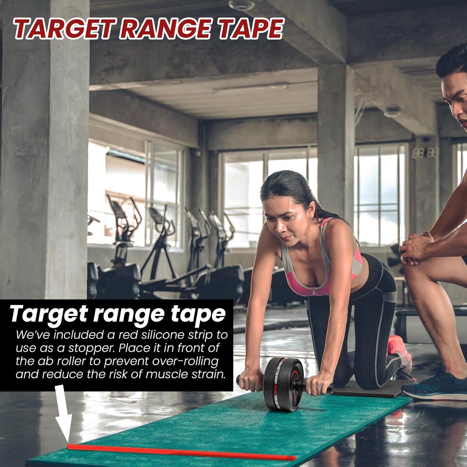 Rueda de Abdominales NESOHC-LLEW 3.4" Mejorada, 222 kg