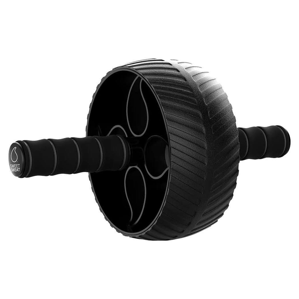 Rodillo de Abdominales Sweet Sweat - Rueda de 7.62 cm - Negro